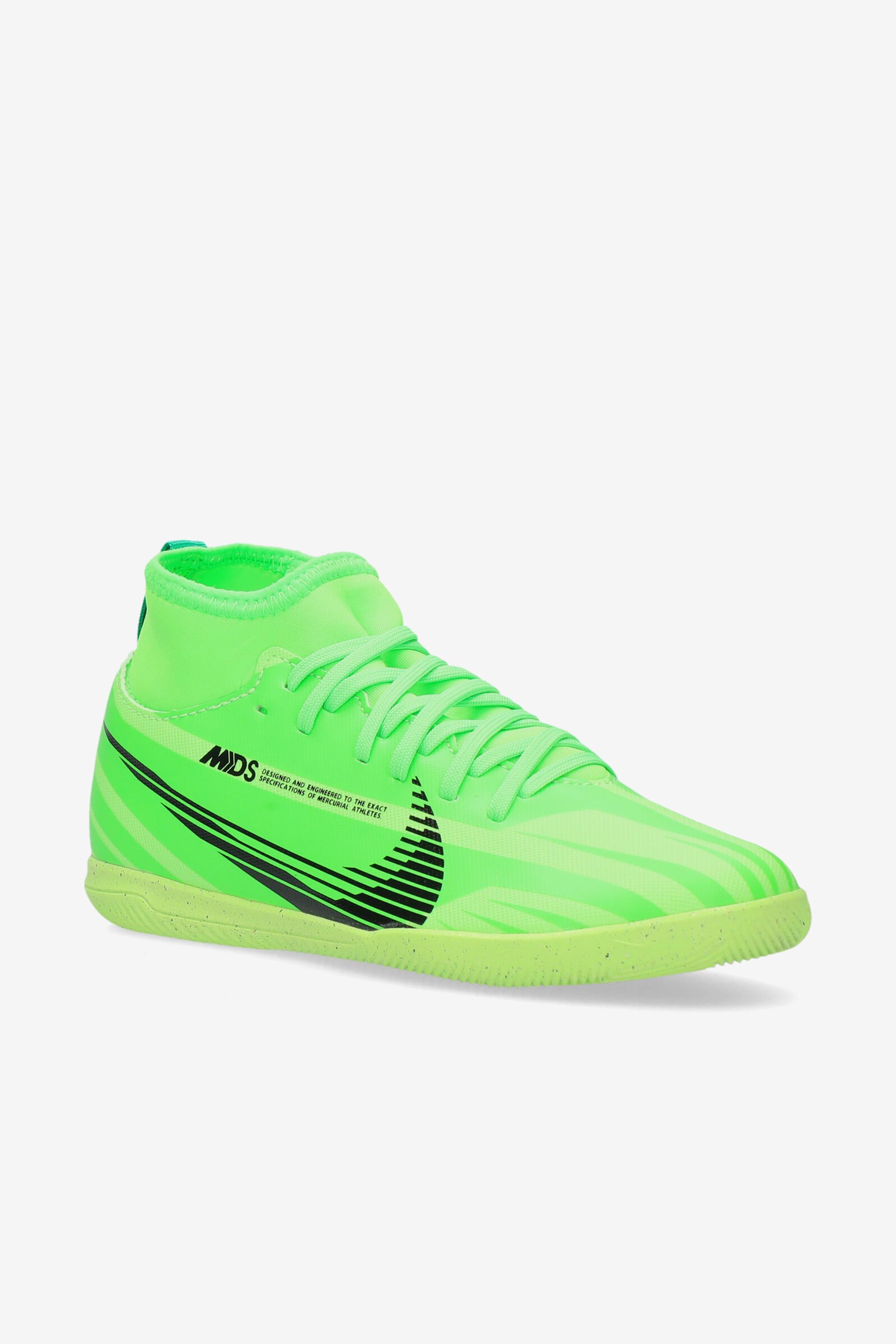 Mercurial Sp Club - Verde - Botas Fútbol Sala Niño