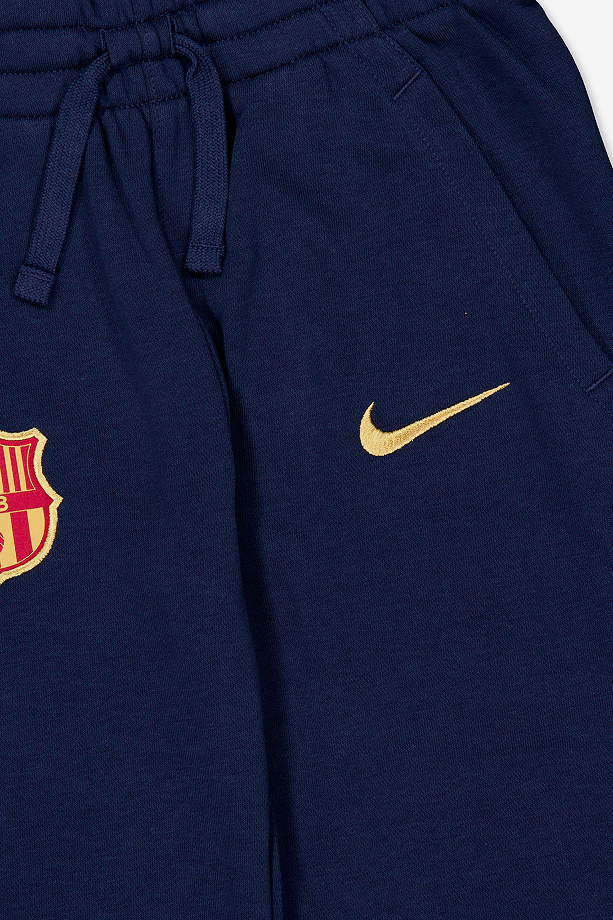 Pantalón FC Barcelona - Marino - Fútbol Hombre talla 10/12