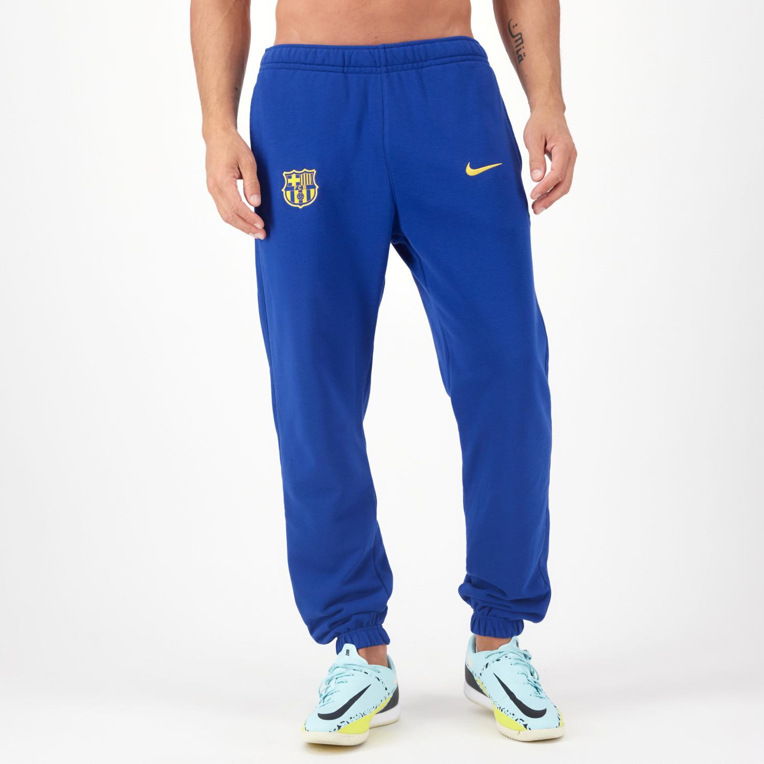 Pantalón FC Barcelona Entreno 23/24 - Azul - Fútbol Hombre talla
