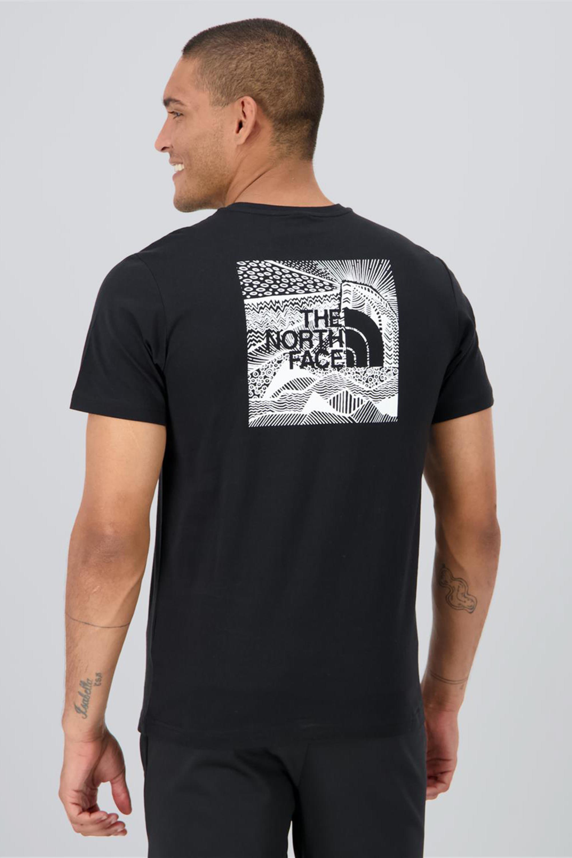 The North Face Redbox Celebration Negro Camiseta Montaña