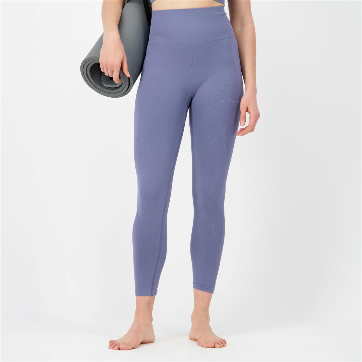 Born Living Yoga Ambra - Azul - Leggings Seamless Mujer | Sprinter
