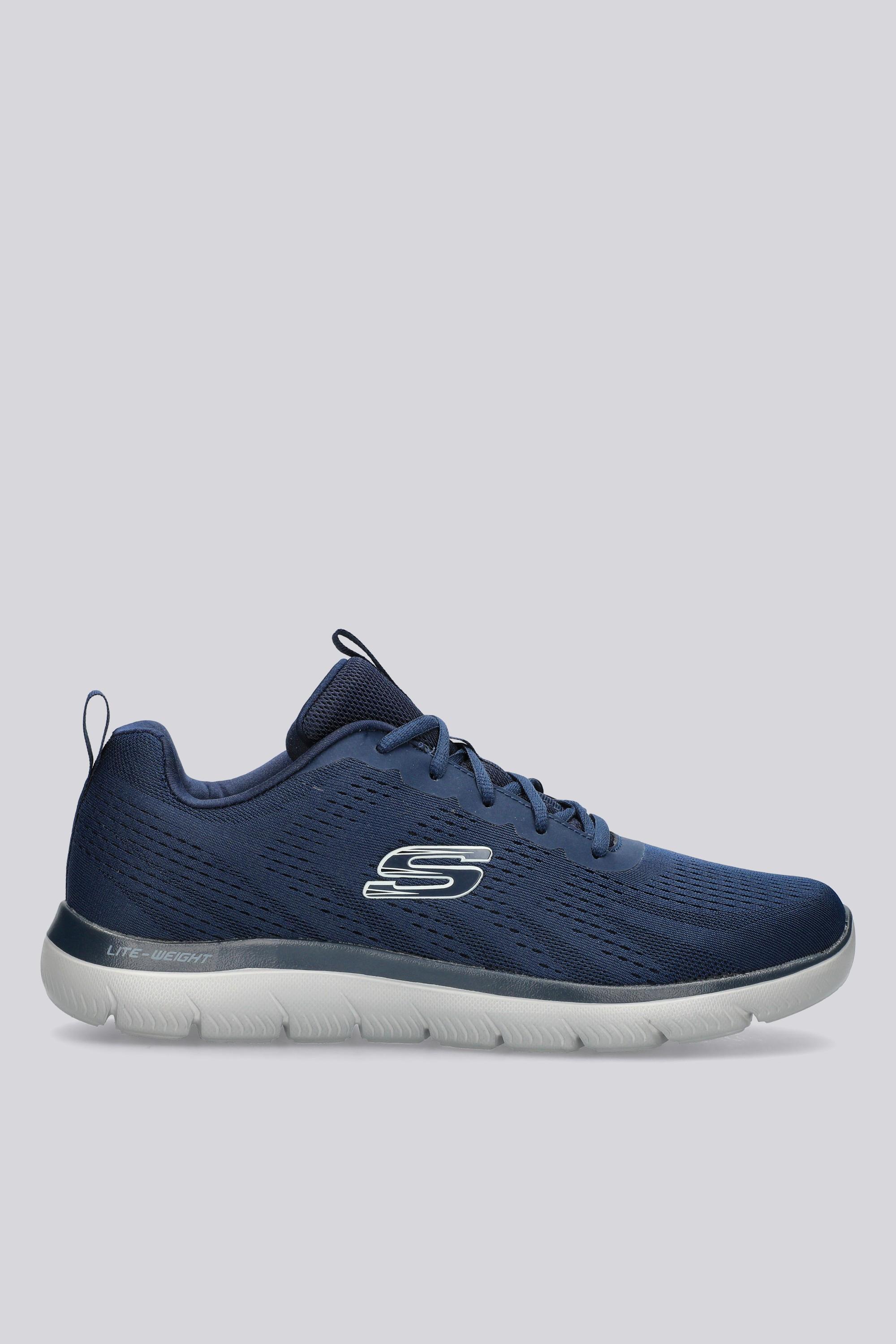 Skechers Summits Torre - Marino - Zapatillas Running Hombre
