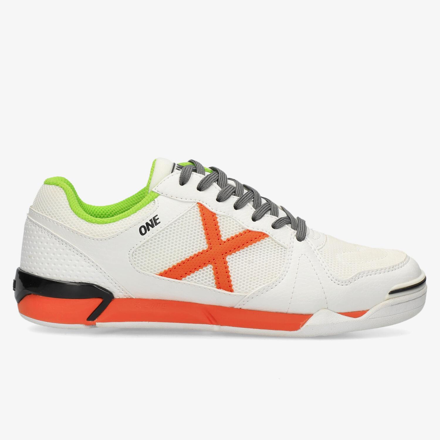 Munich One - Blanco - Botas Fútbol Sala Niño talla 38