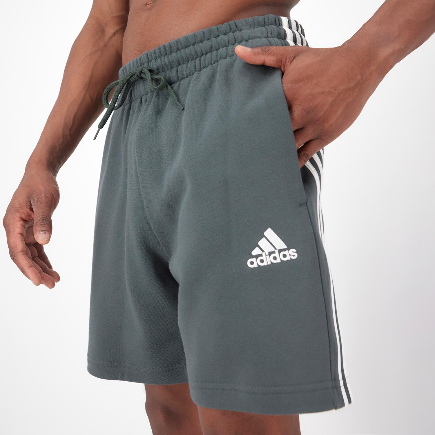 adidas 3S - Verde - Pantalón Corto Hombre talla S