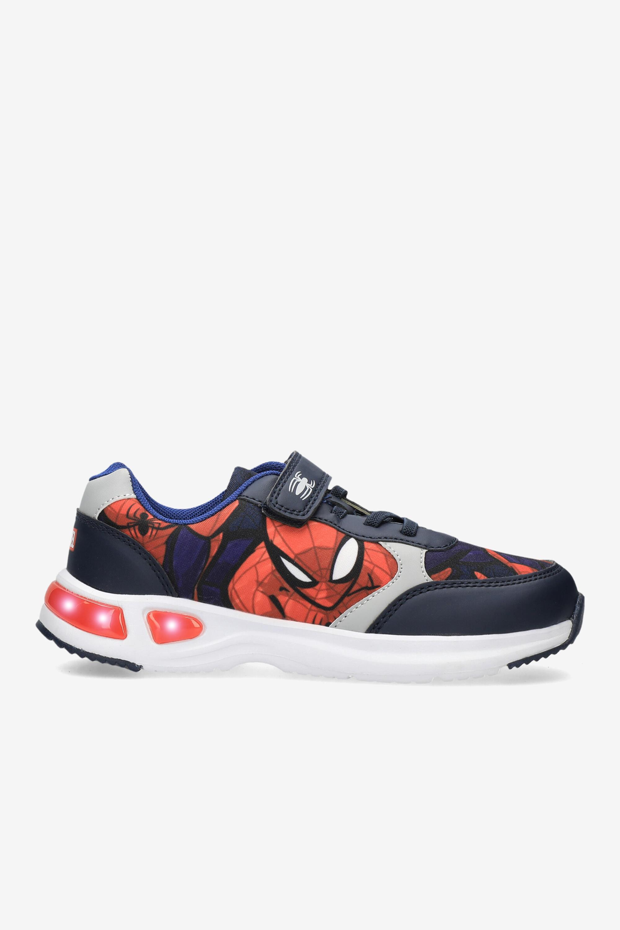 Zapatillas Spiderman - Marino - Zapatillas Luces Niño Marvel
