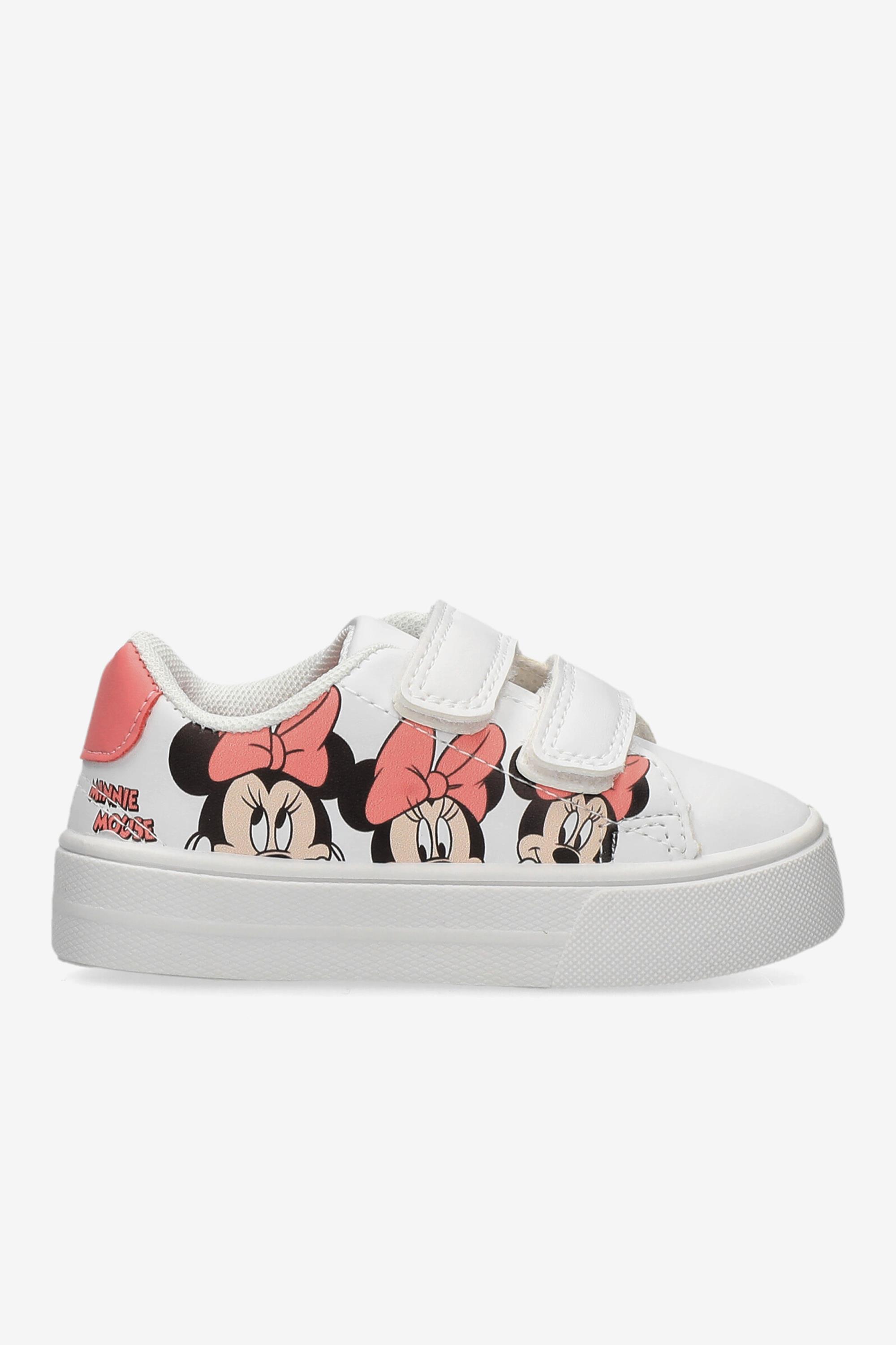 Zapatillas Minnie - Blanco - Zapatillas Velcro Niña Disney