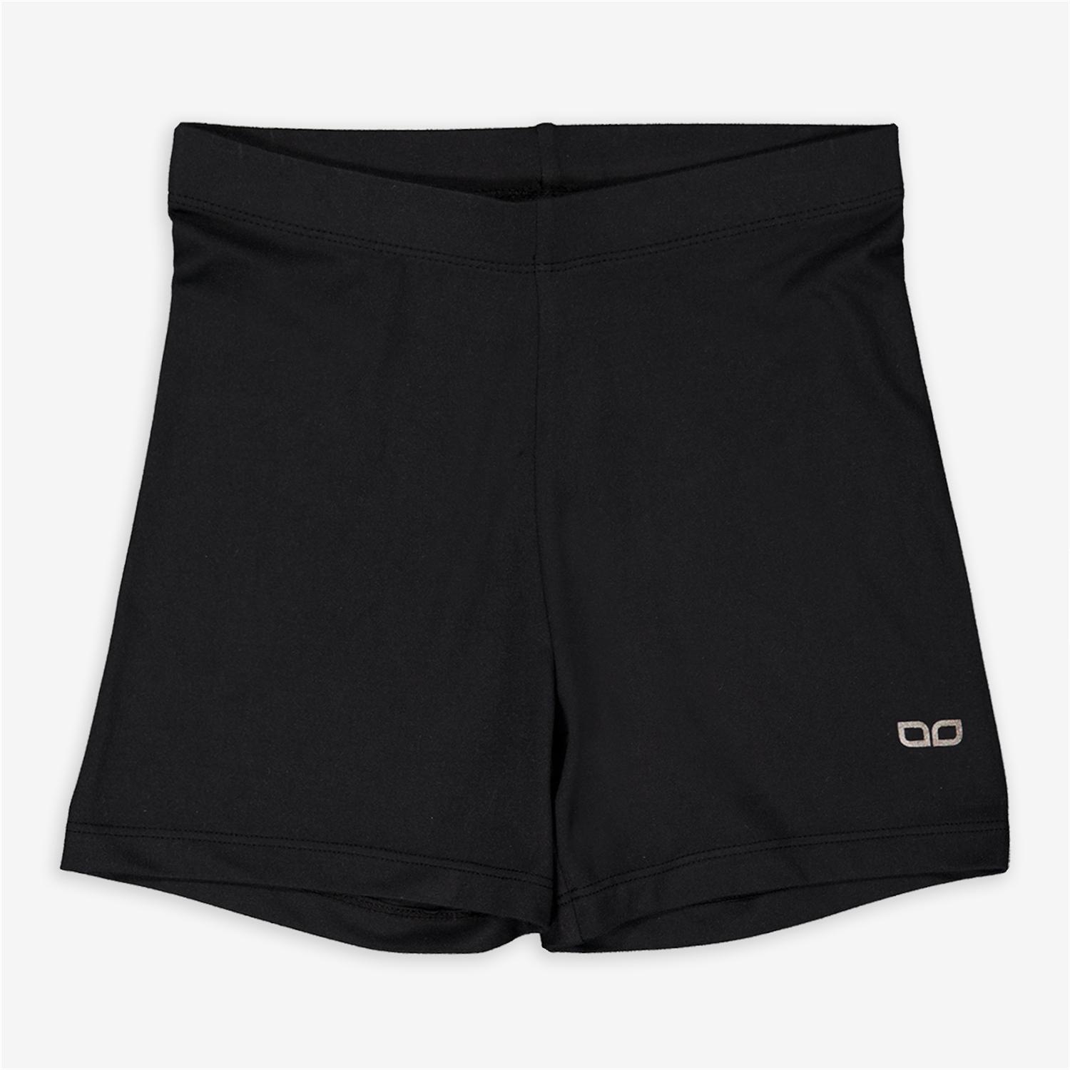 Doone Danza - Negro - Mallas Cortas Niña talla 12