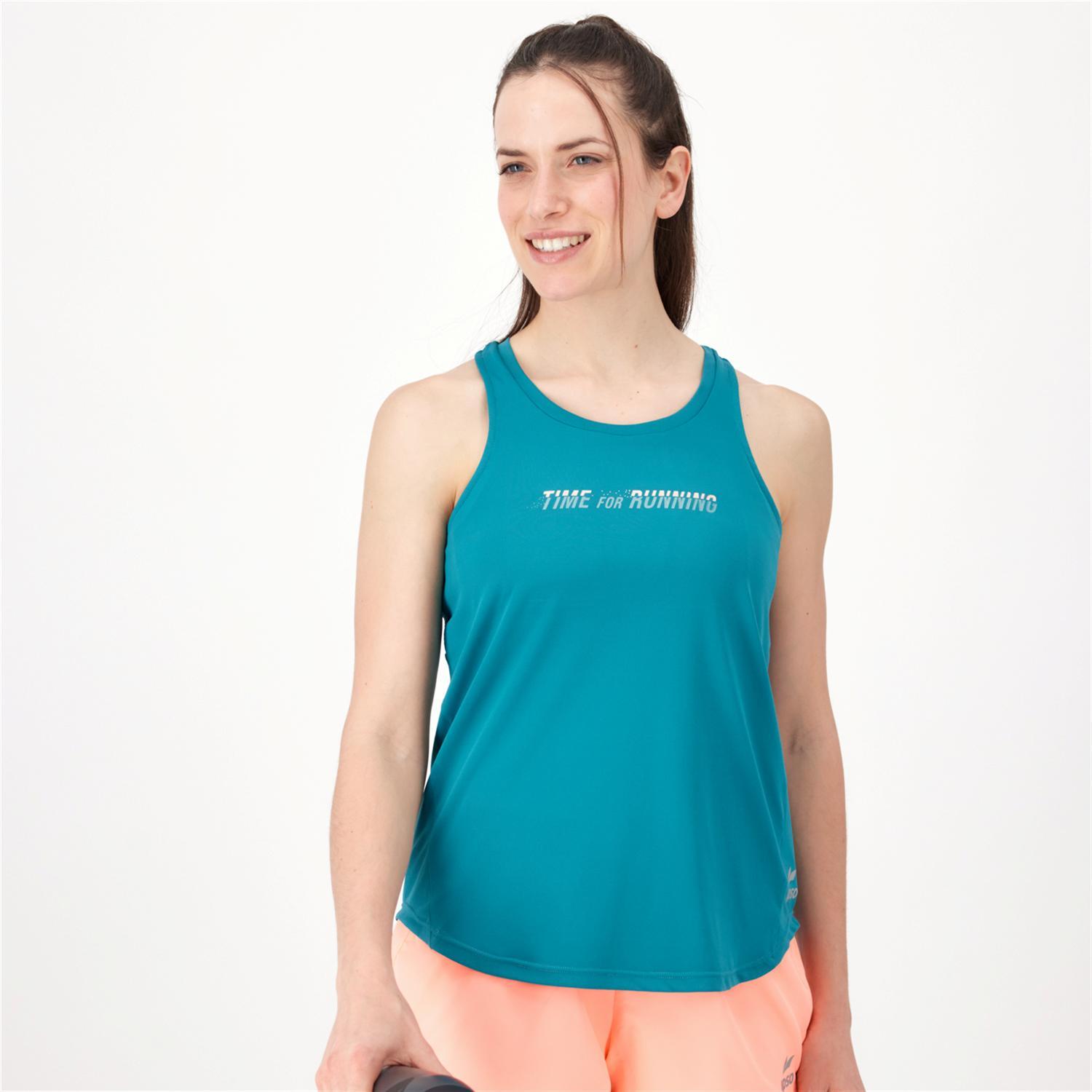 Ipso Experience - Verde - Camiseta Tirantes Mujer talla XL