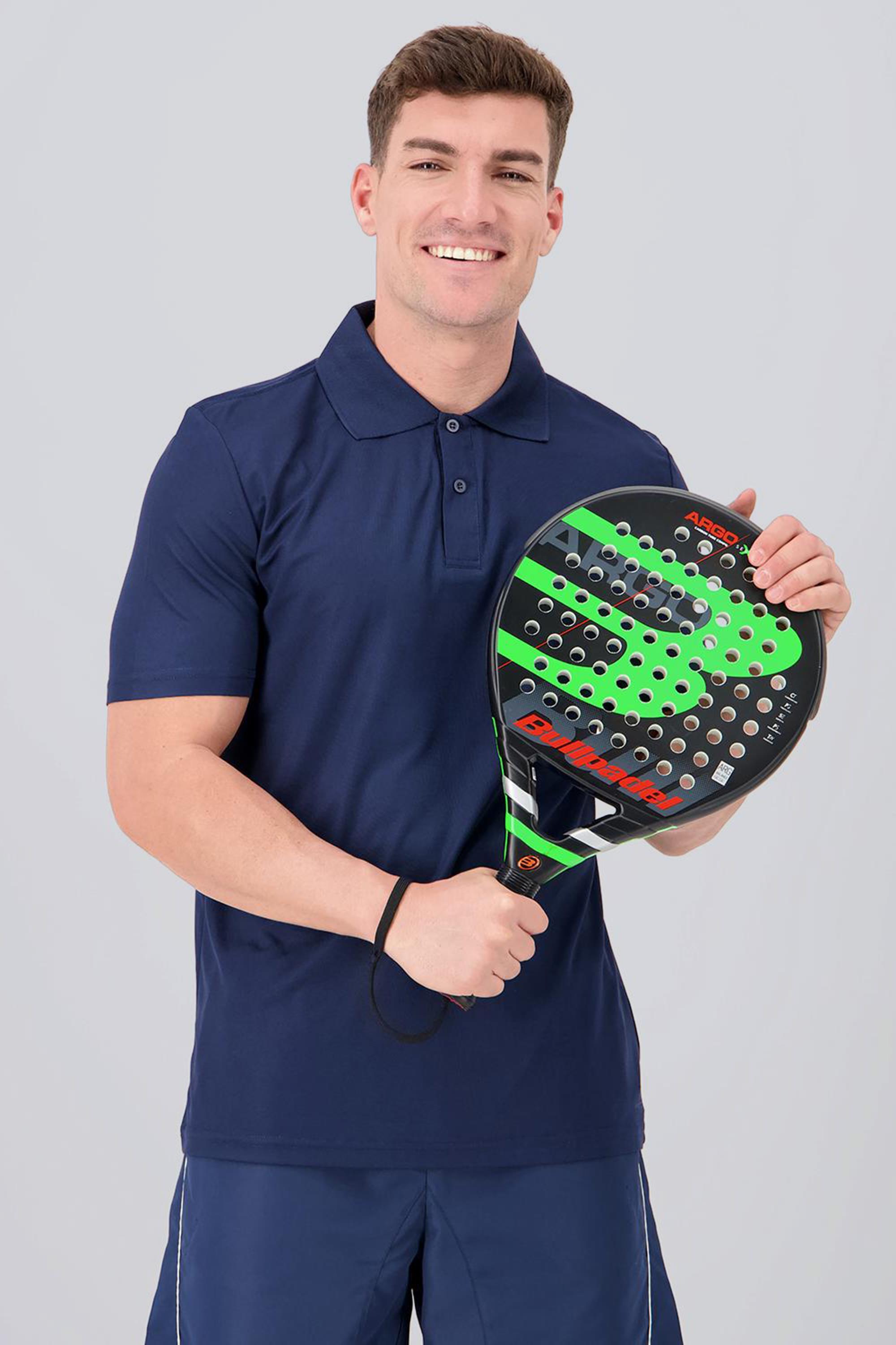 Basic - Marino - Polo Pádel Hombre talla
