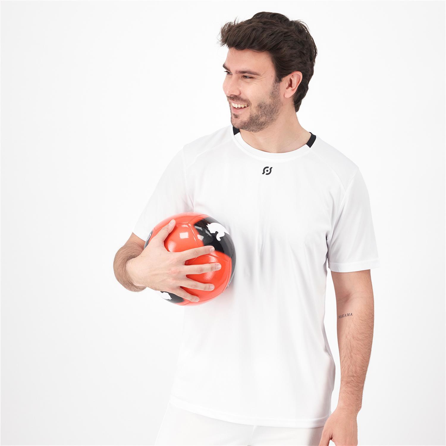 Team Quest Basic - Blanco - Camiseta Fútbol Hombre talla 2XL