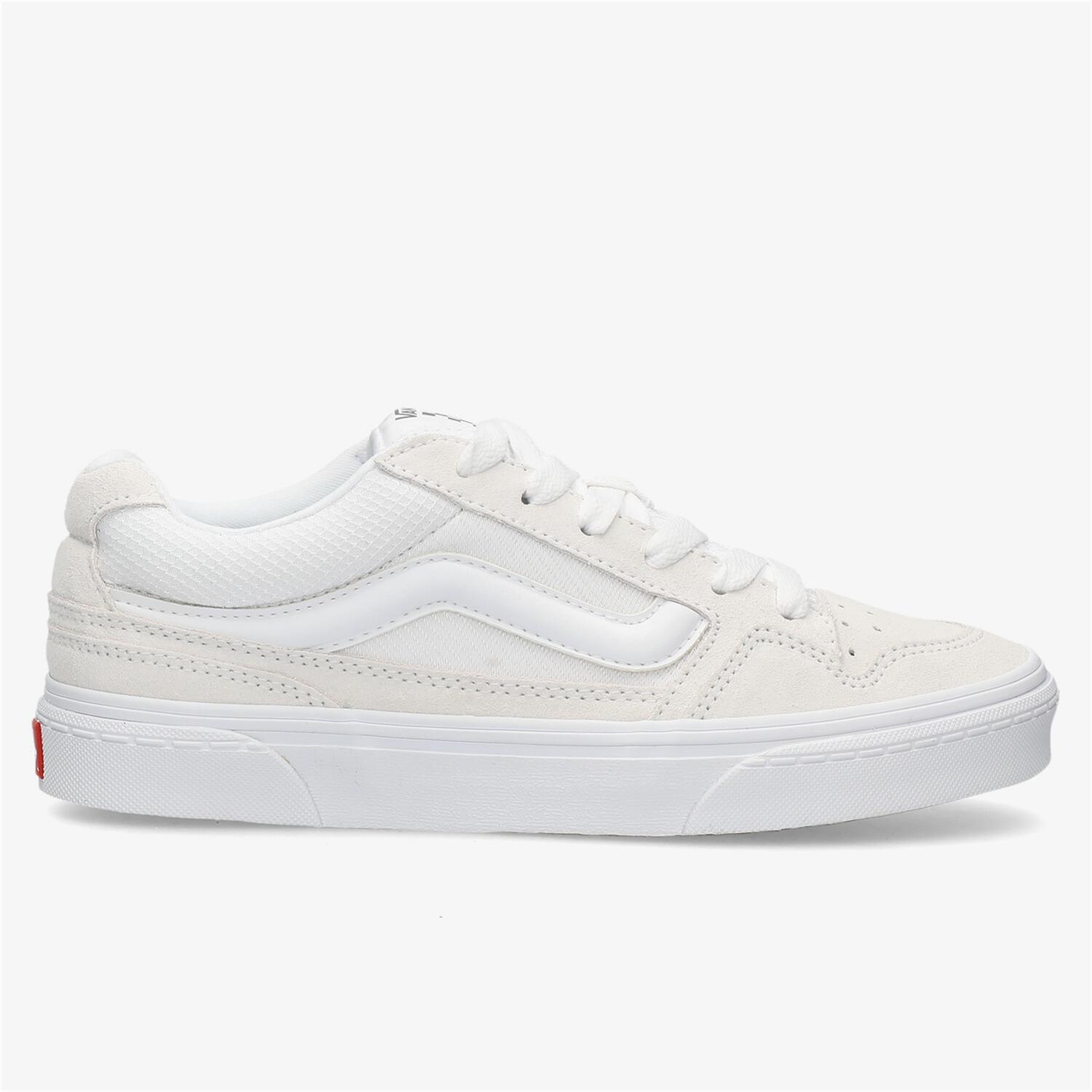Vans Caldrone - Blanco - Zapatillas Lona Mujer talla 36