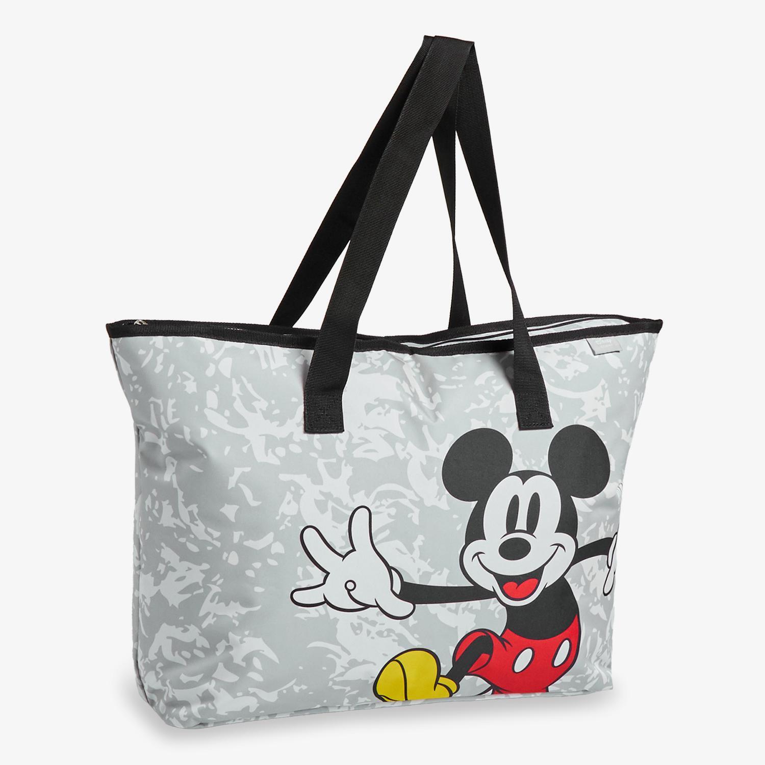 Bolso Mickey - Gris - Bolso Tote Playa Disney talla T.U.