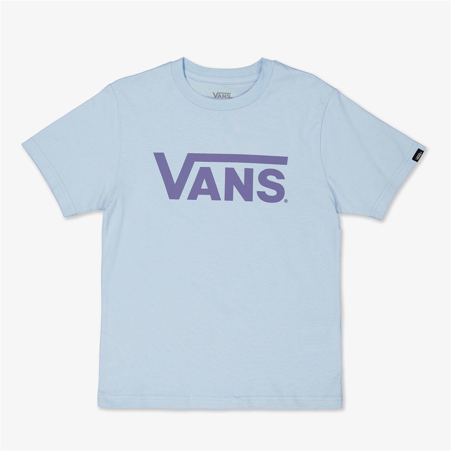 Camiseta Vans - Azul - Camiseta Niño talla 10