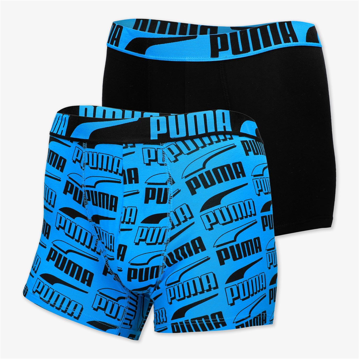 Printed - Negro - Calzoncillos Hombre talla