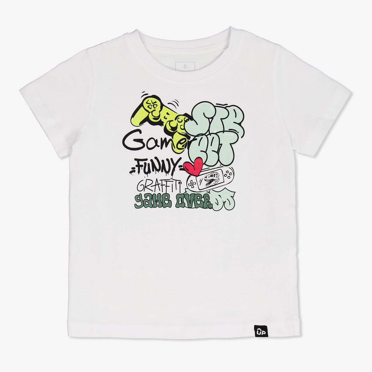 Up Basics 2 - Blanco - Camiseta Niño talla 4