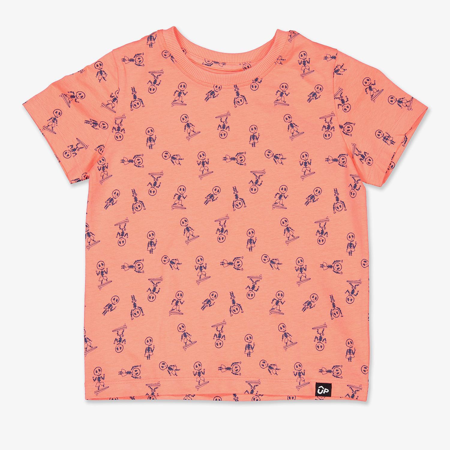 Camiseta Up - Coral - Camiseta Niño talla 8