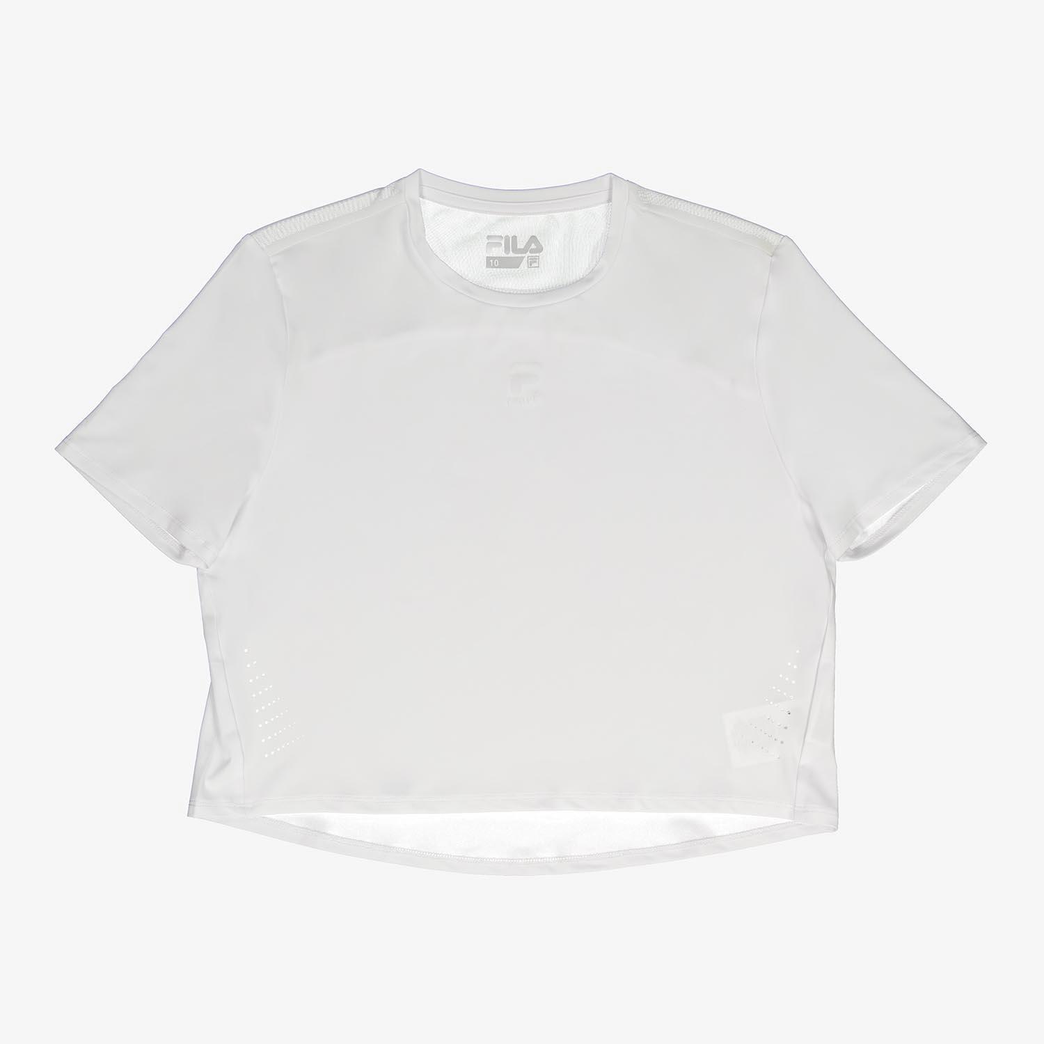 Camiseta Fila - Blanco - Camiseta Crop Tenis Niña talla 14