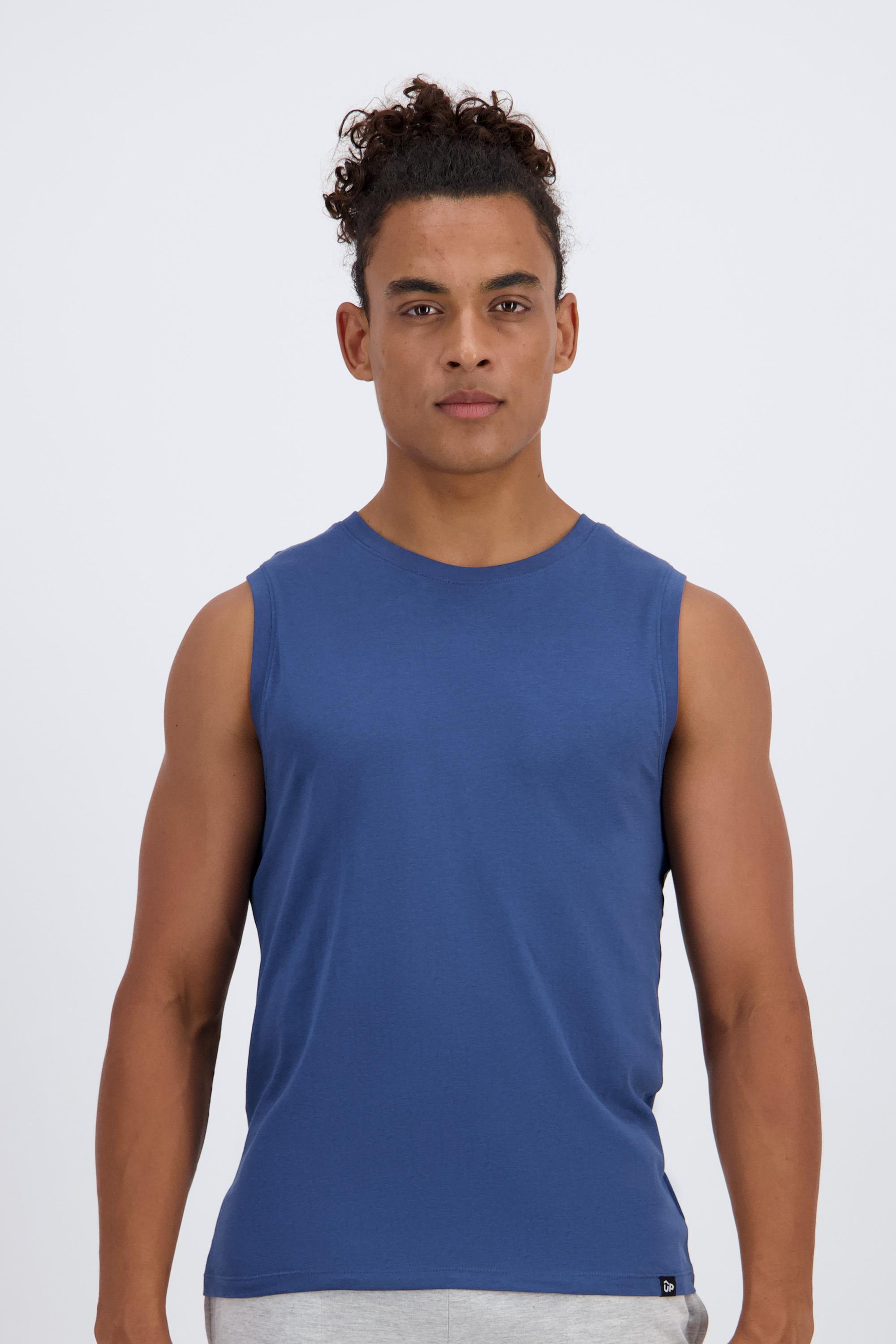 Up Basic - Denim - Camiseta Sin Mangas Hombre talla L