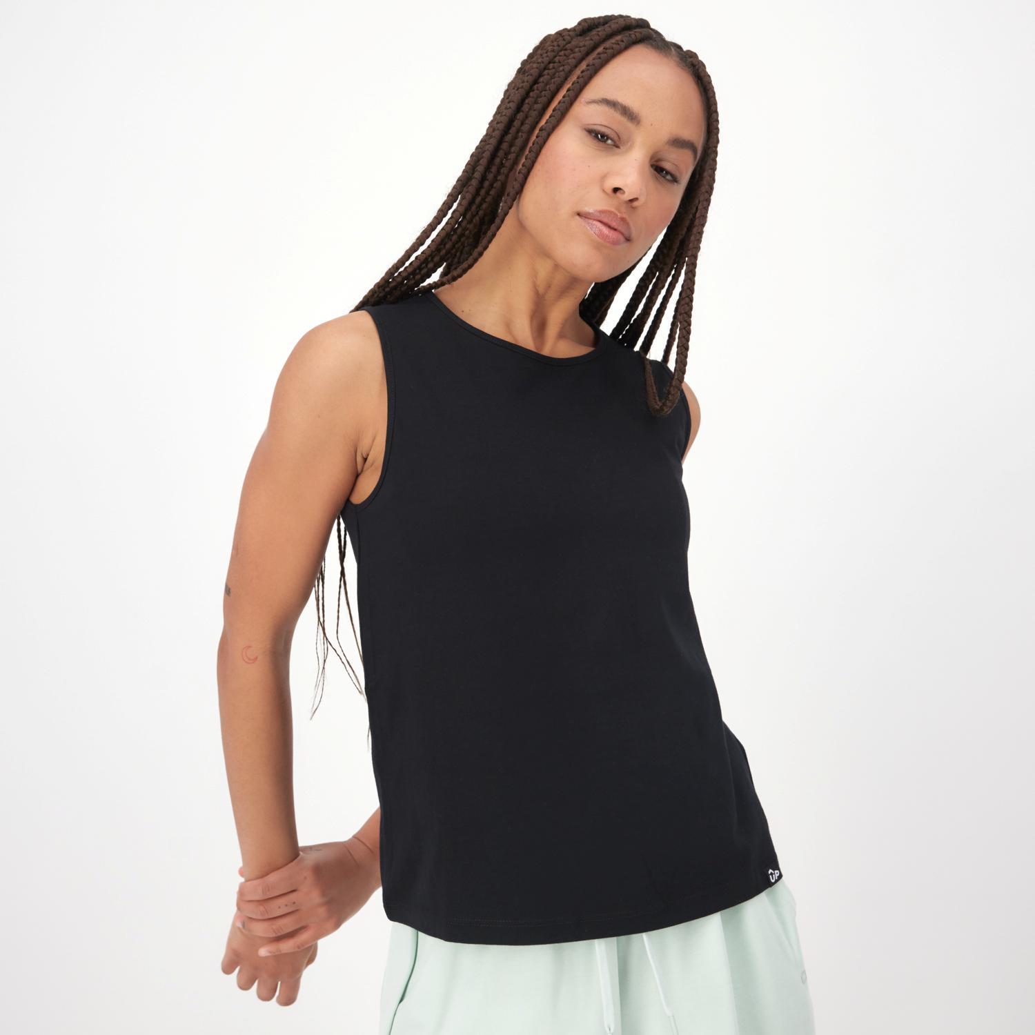 Up Basic - Negro - Camiseta Tirantes Mujer talla S