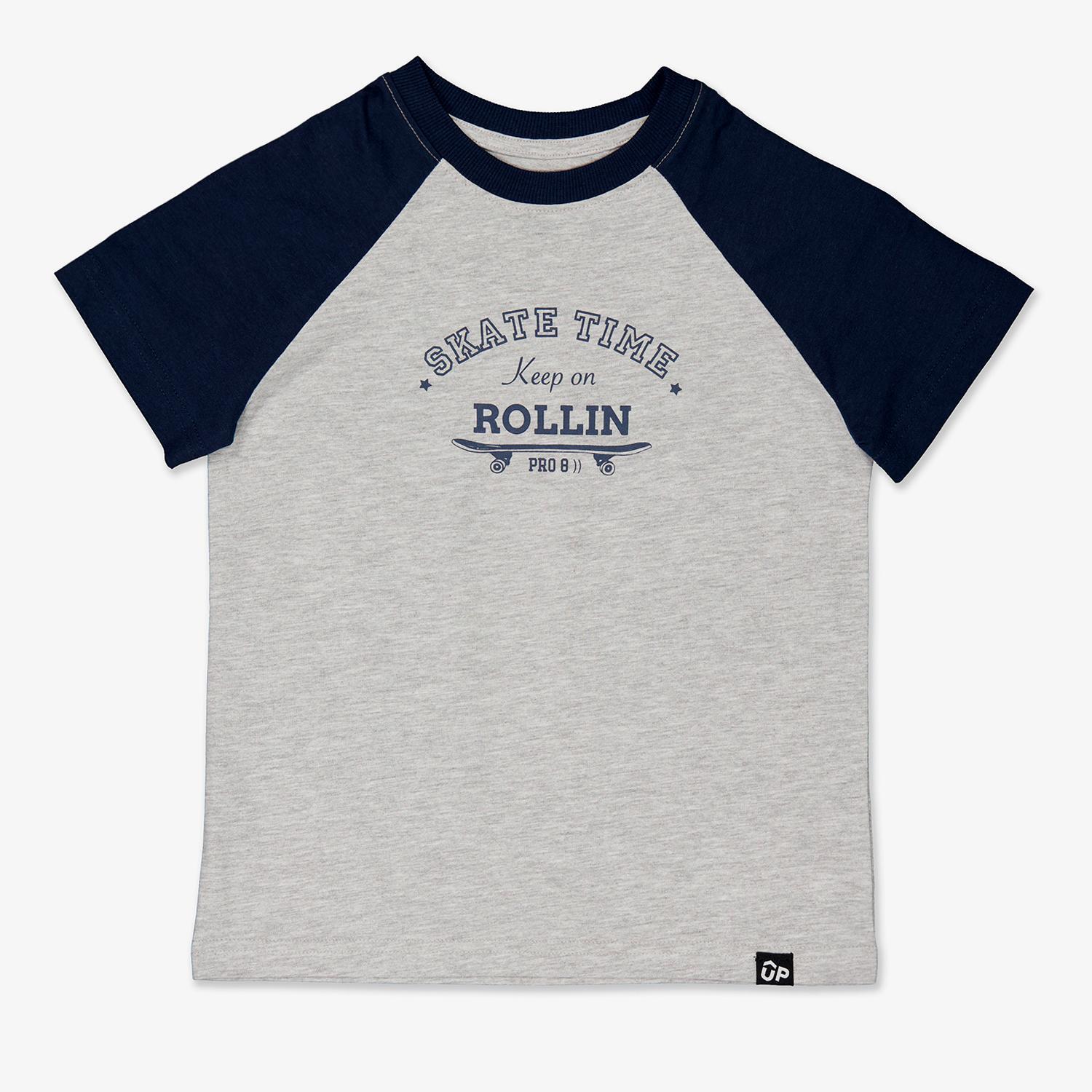 Up Basic - Gris - Camiseta Niño talla 2