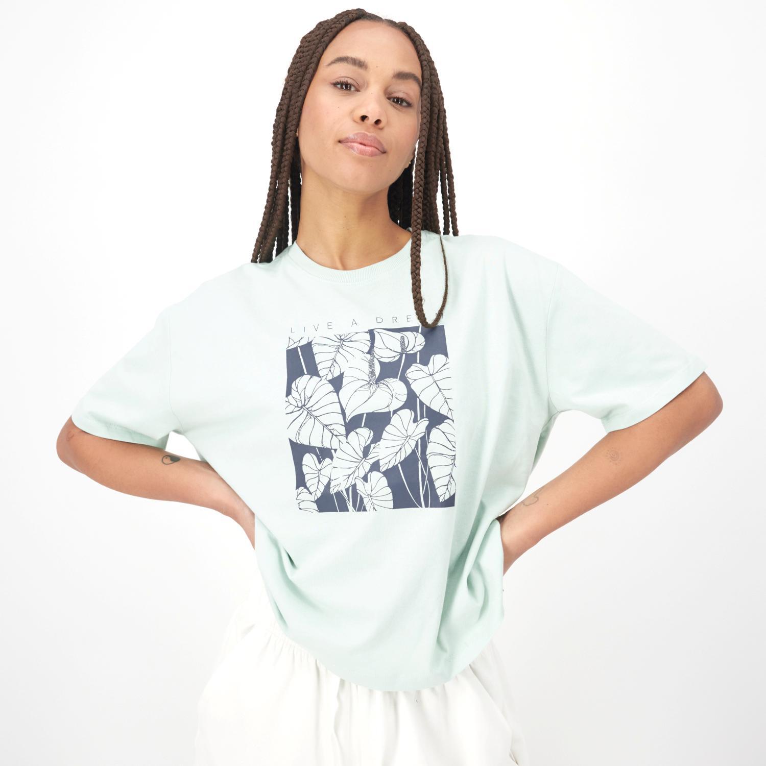 Up Stamps - Verde - Camiseta Mujer talla S