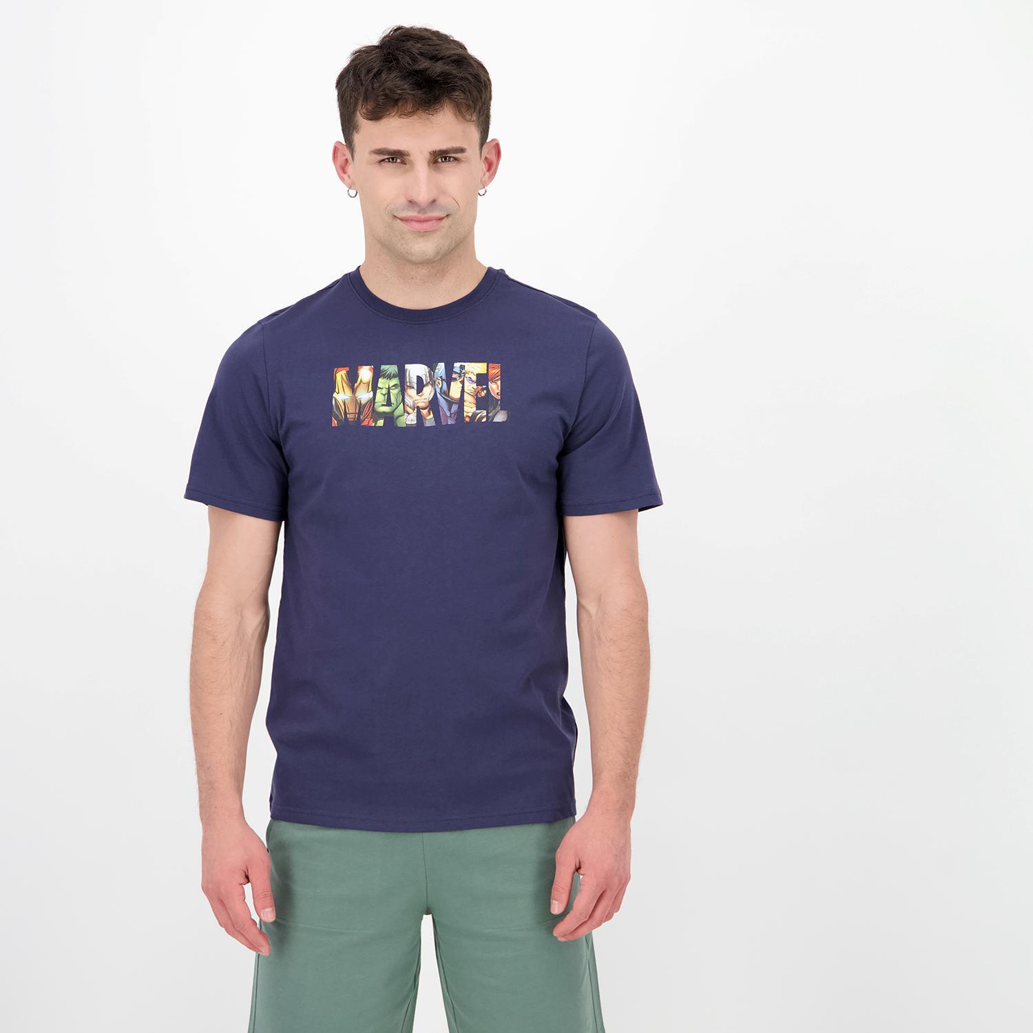 Camiseta Avengers - Antracita - Camiseta Hombre Marvel talla S