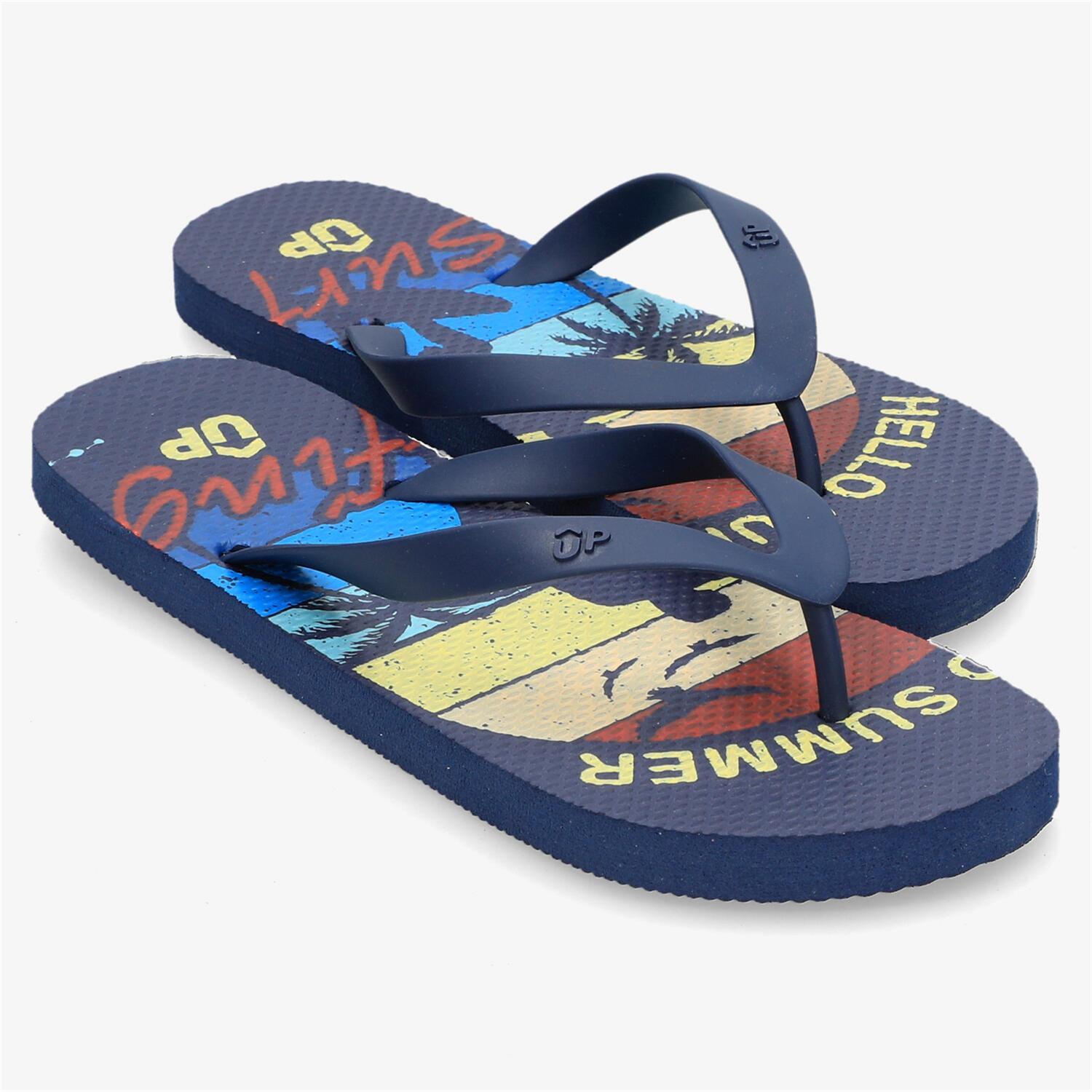 Up Marina - Marino - Chanclas Playa Dedo Hombre talla 45