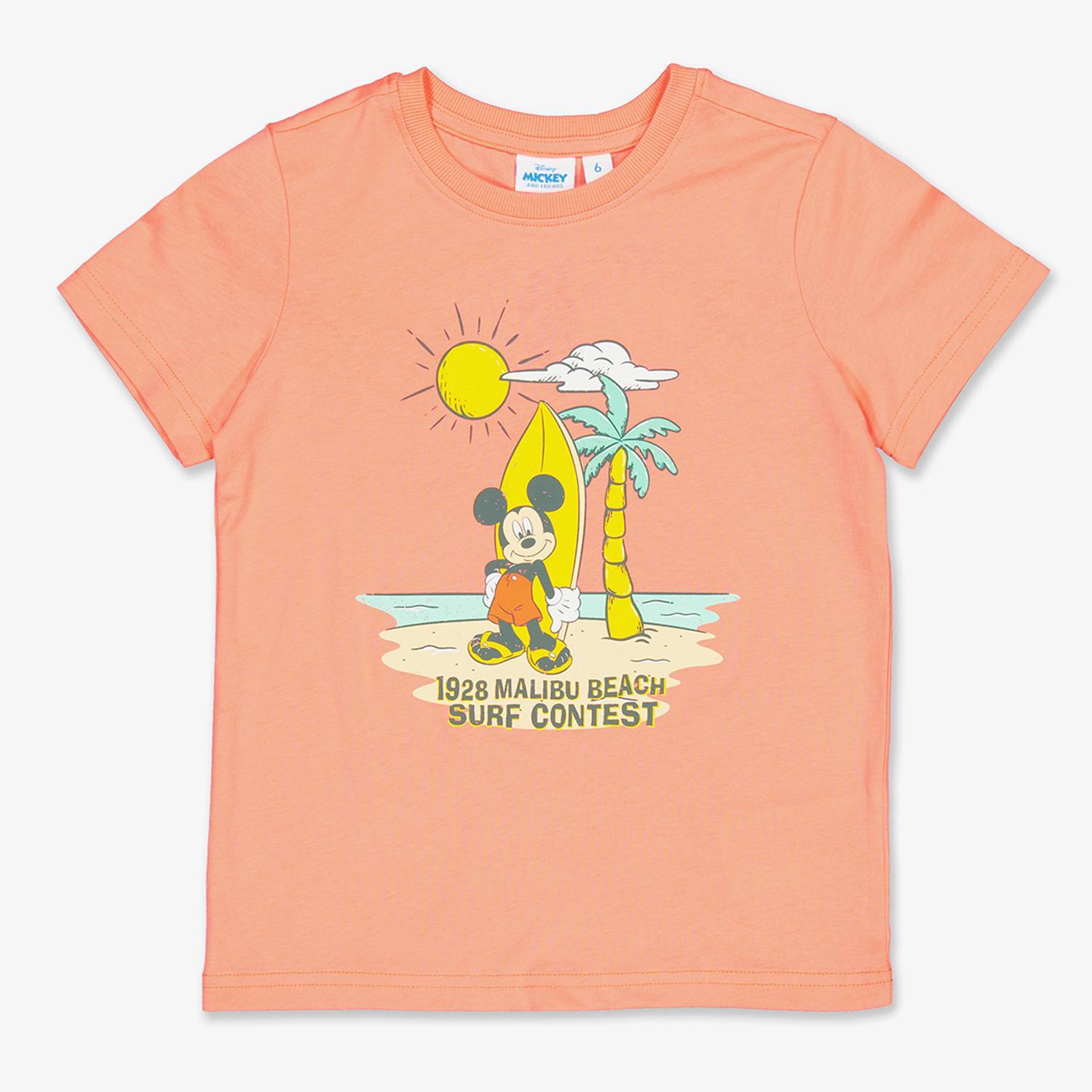 Camiseta Mickey - Coral - Camiseta Niño Disney talla 2