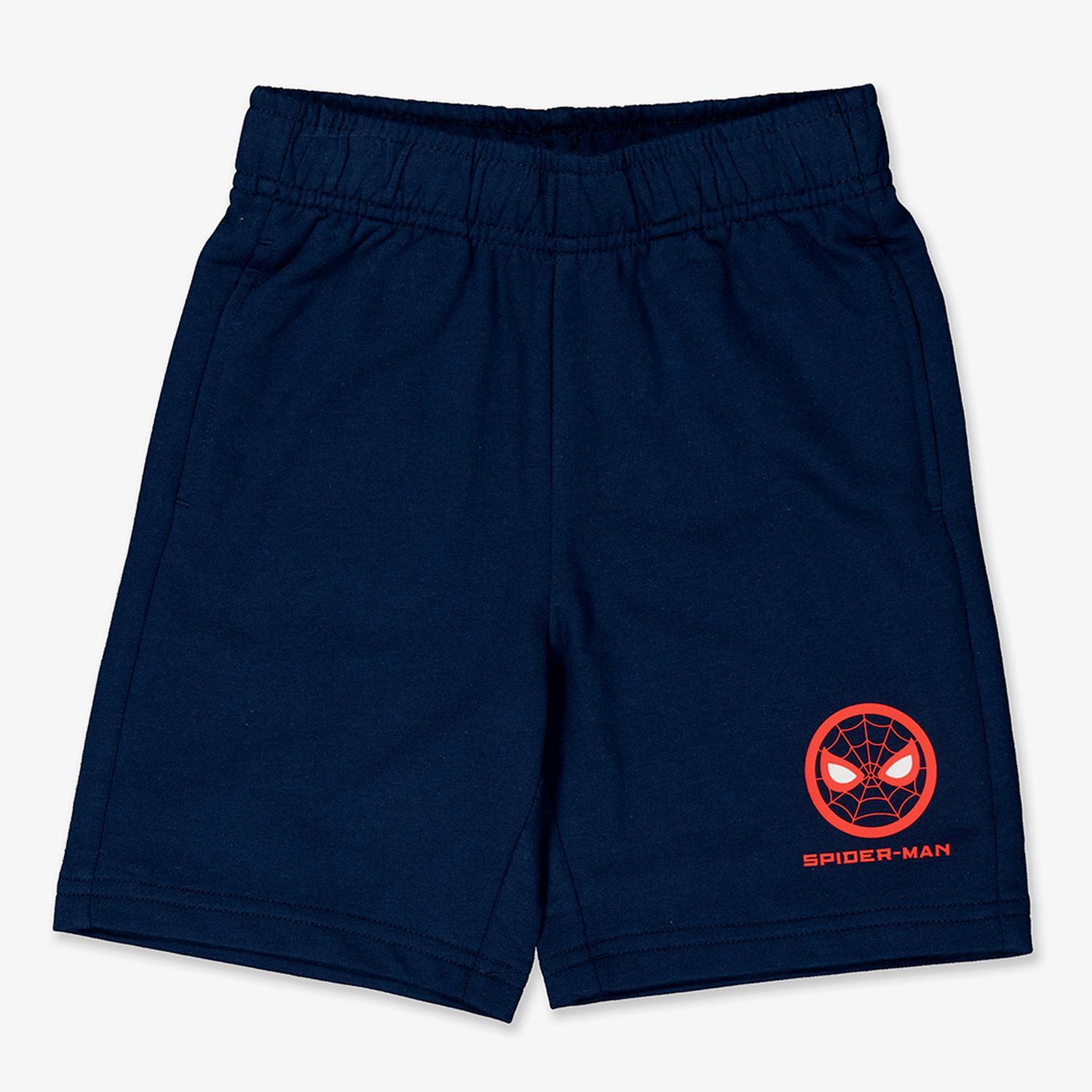 Pantalón Spiderman - Marino - Bermudas Niño Marvel talla 2