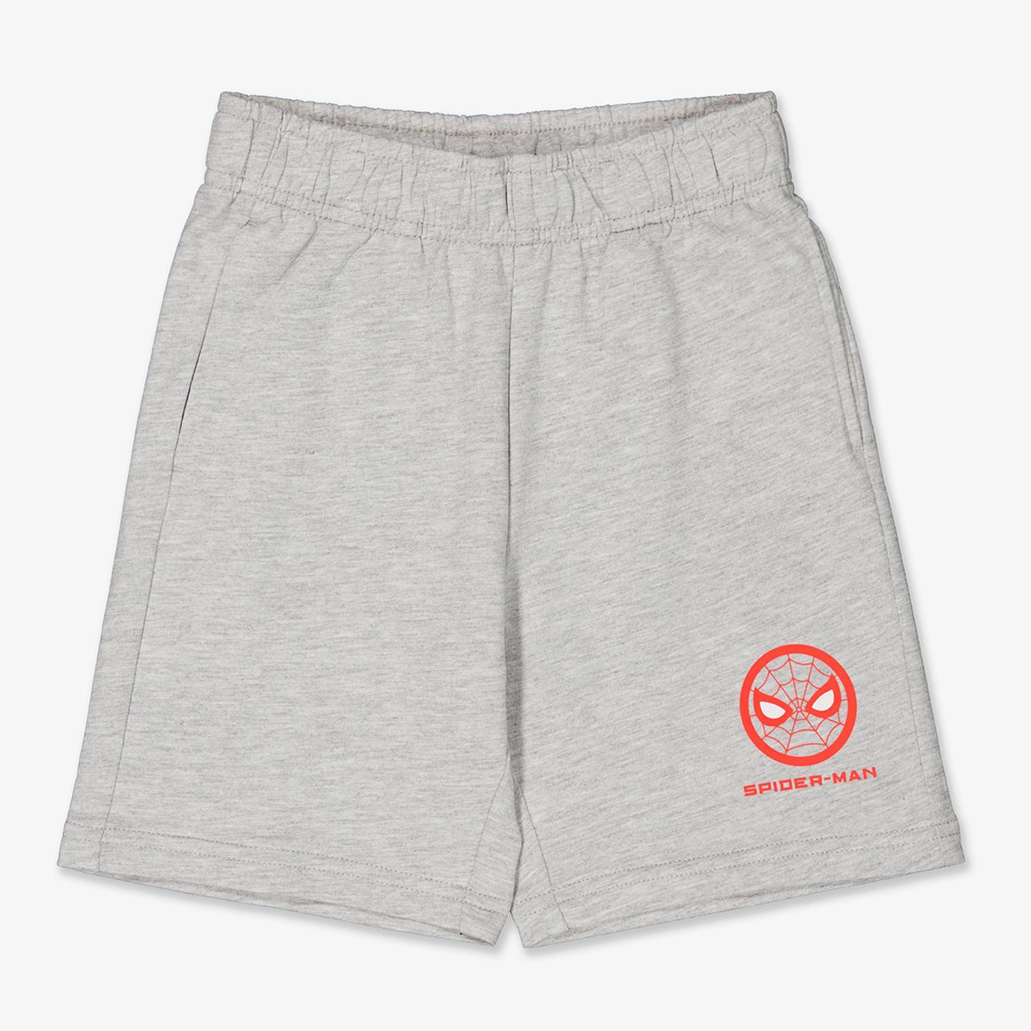Pantalón Spiderman - Gris - Bermudas Niño Marvel talla 2