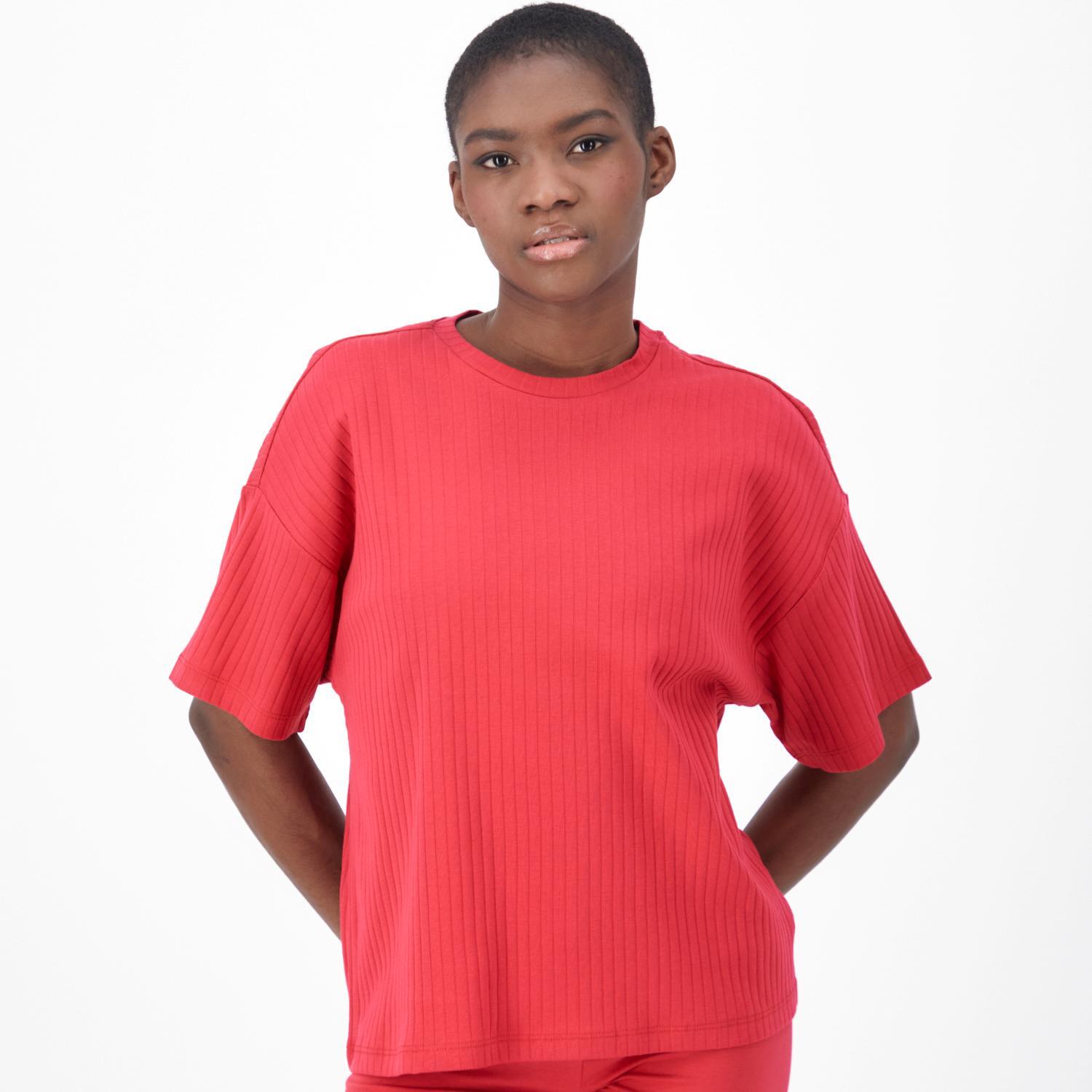 Camiseta Up - Rosa - Camiseta Oversize Mujer talla S