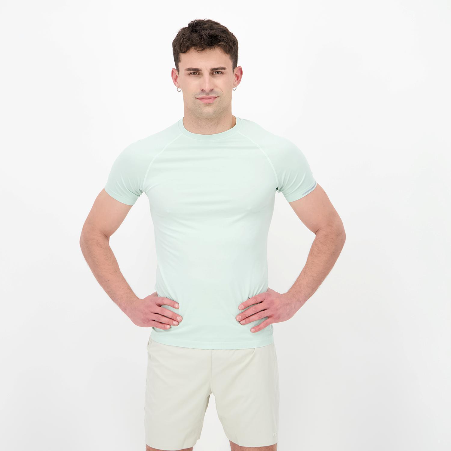 Doone Active - Verde - Camiseta Seamless Hombre talla L