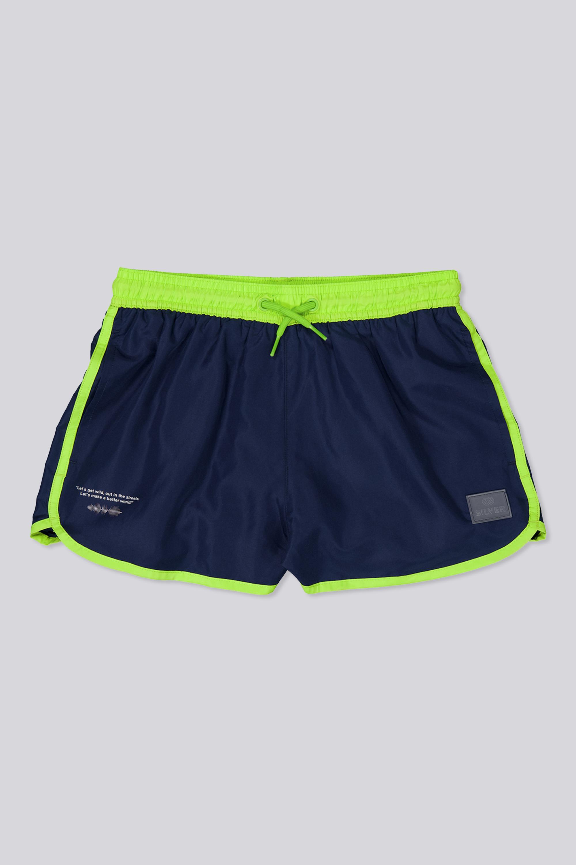 Bañador Silver - Marino - Bañador Corto Niño talla 12