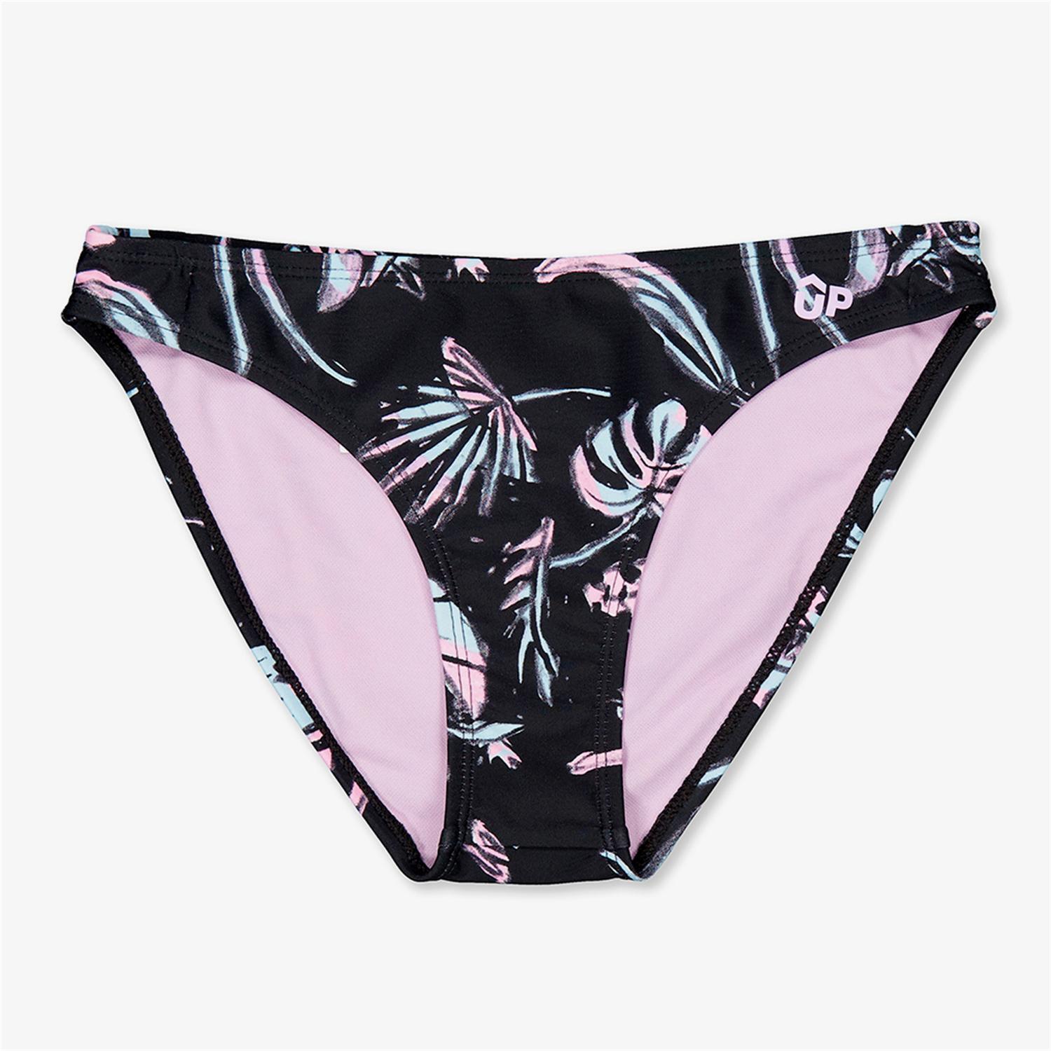 Braguita Bikini Up - Negro - Braguita Bikini Niña talla 14