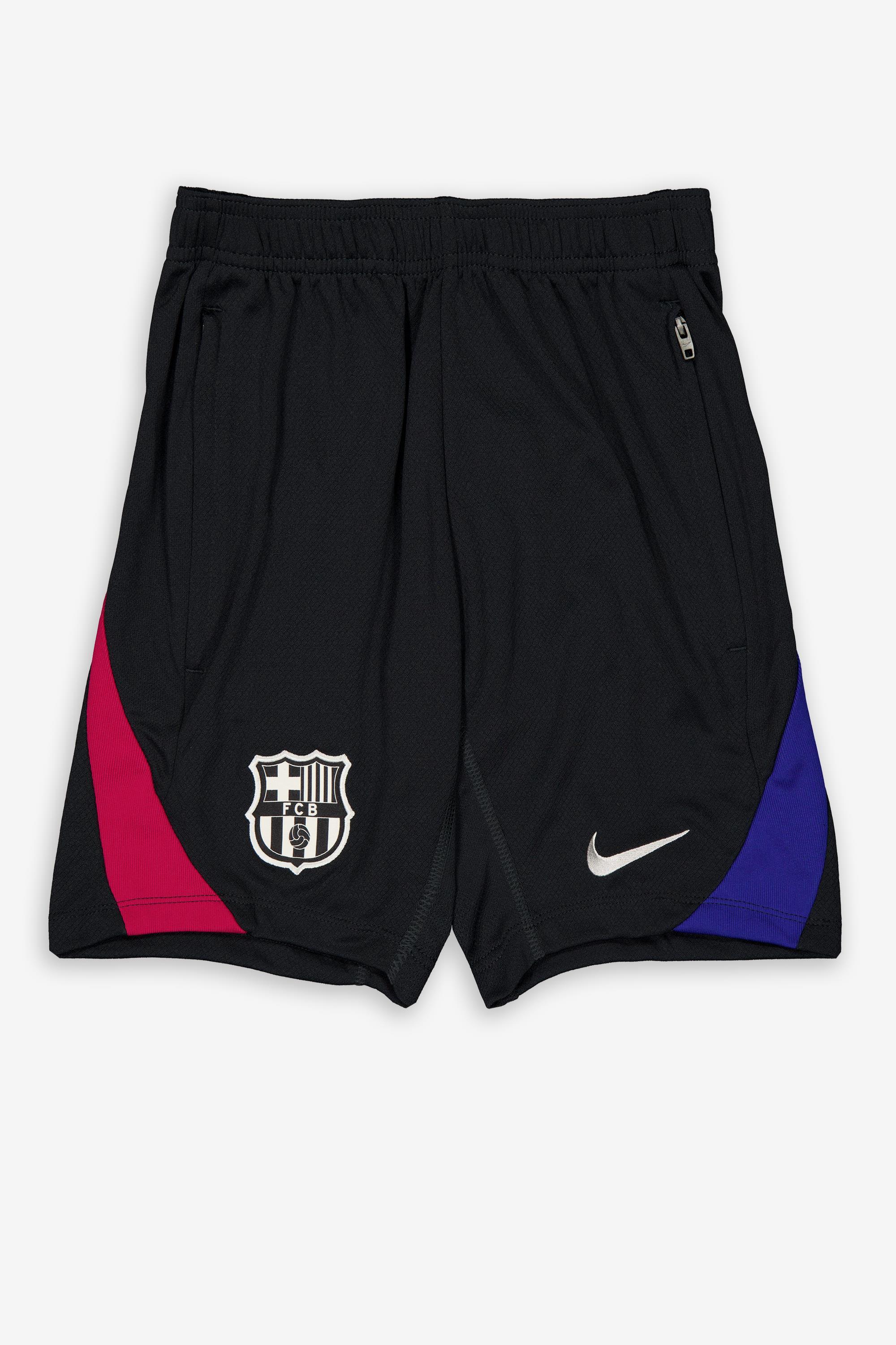 Pantalón FC Barcelona Entreno - Negro - Fútbol Niños talla 8/10