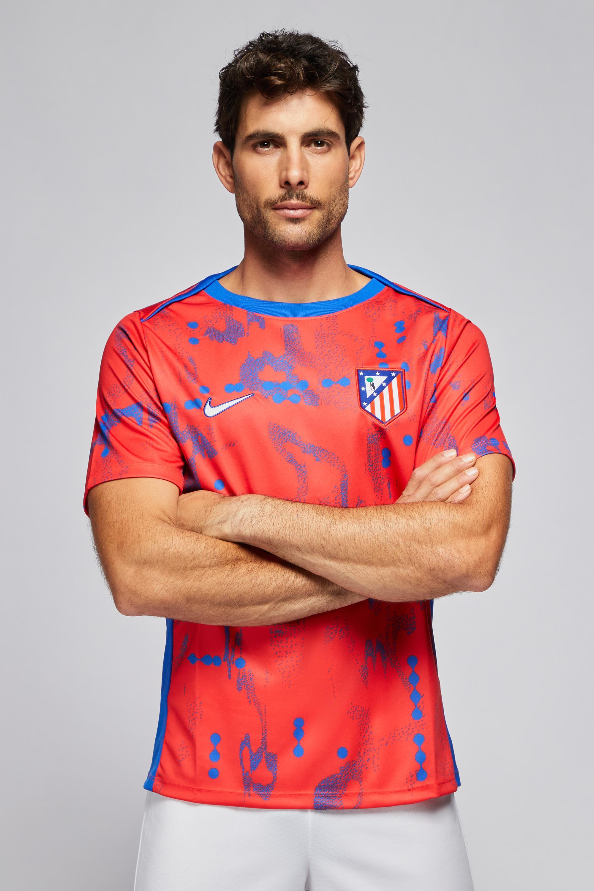 Camiseta At Madrid Prematch 24/25 - Rojo - Camiseta Fútbol Hombre talla XL