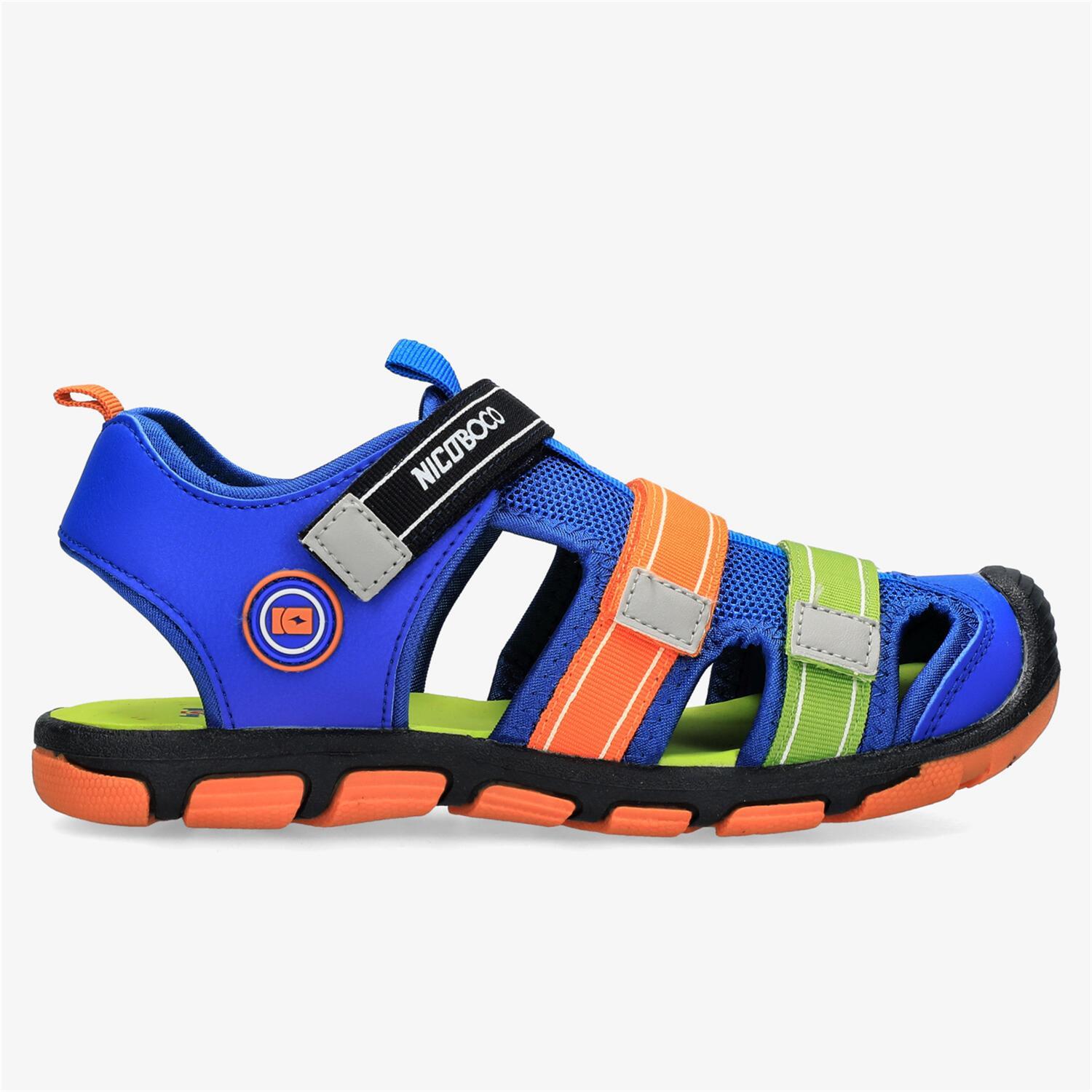 Sandalias Nicoboco - Azul - Sandalias Trekking Niño talla 30