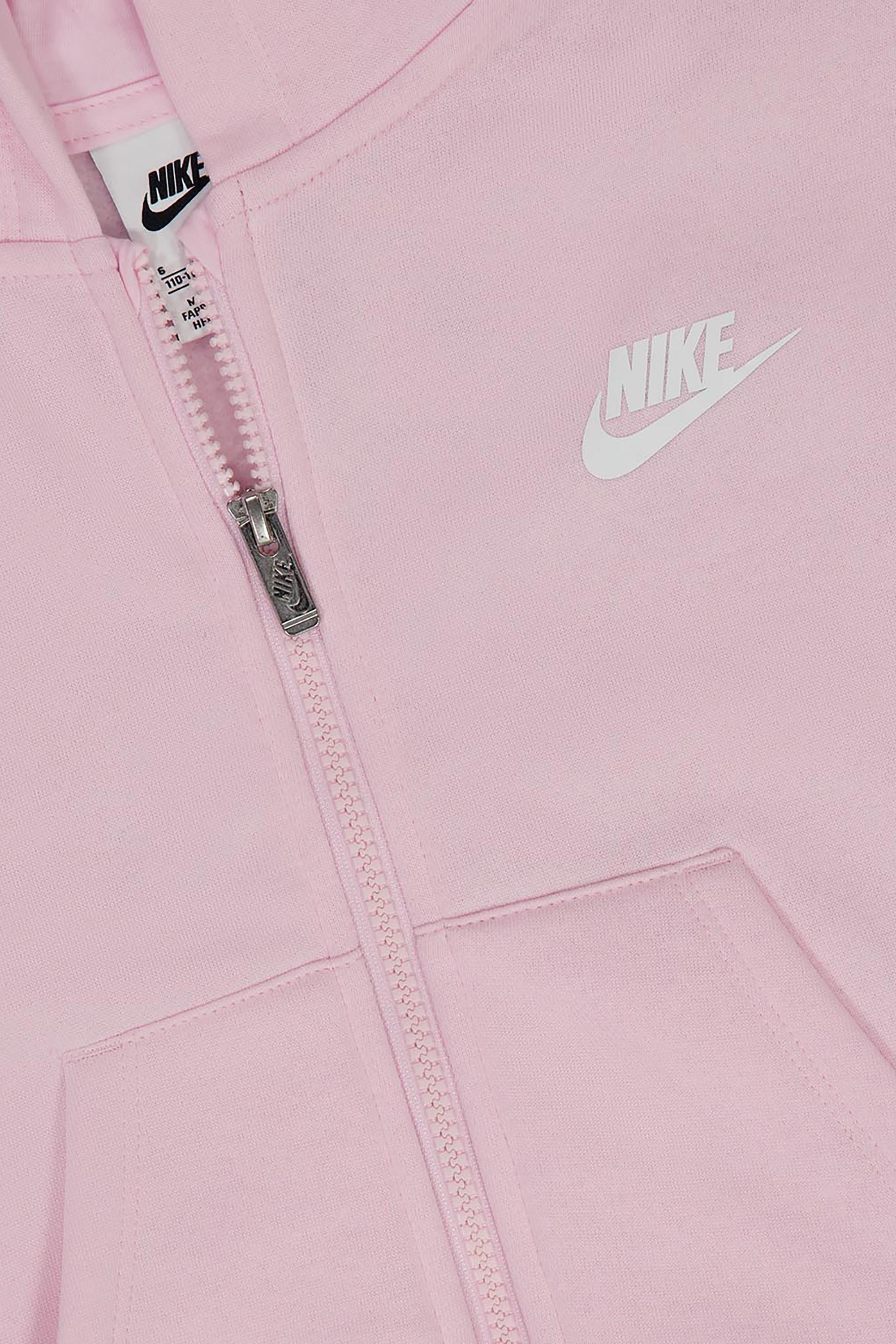 Sudadera Nike - Rosa - Sudadera Cremallera Niña talla 6/7