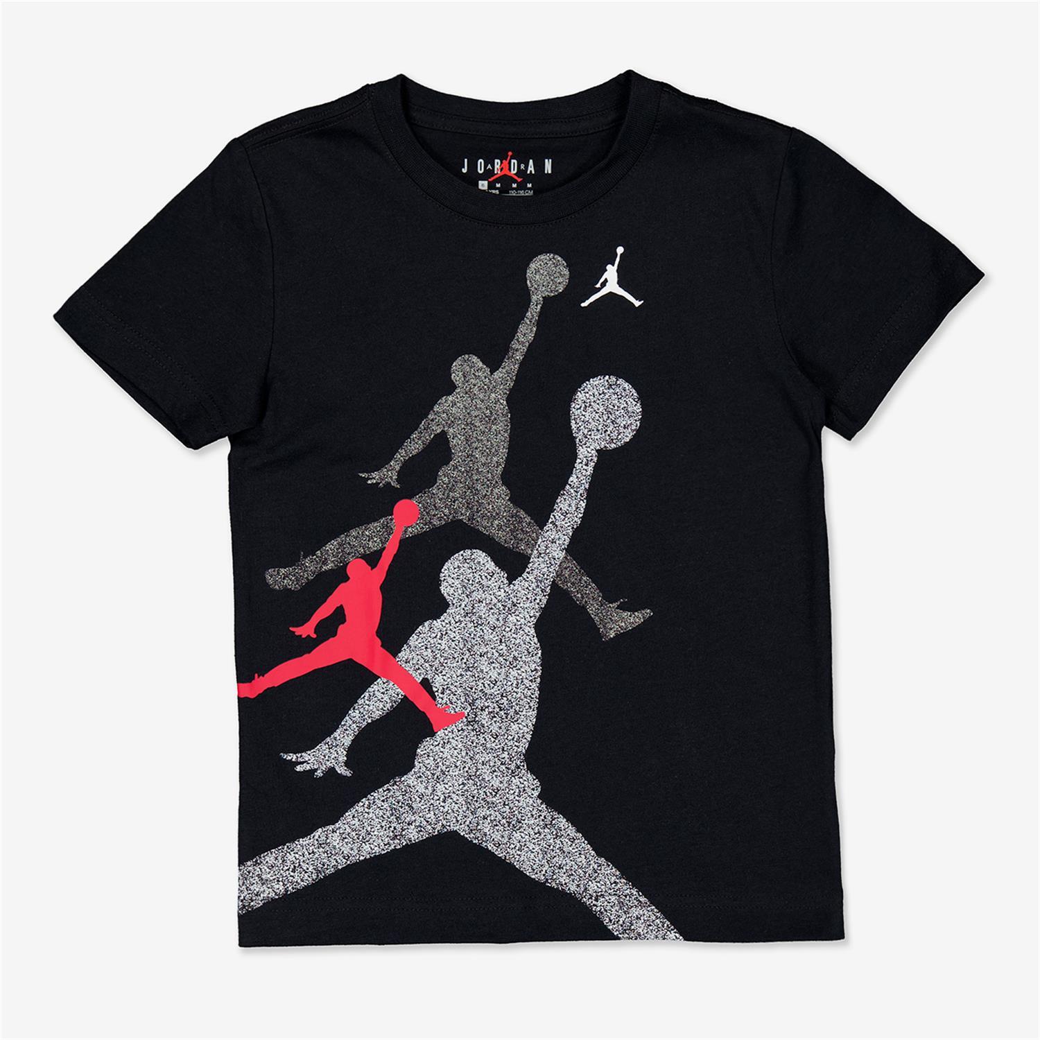 Camiseta Jordan - Negro - Camiseta Niño talla 6/7