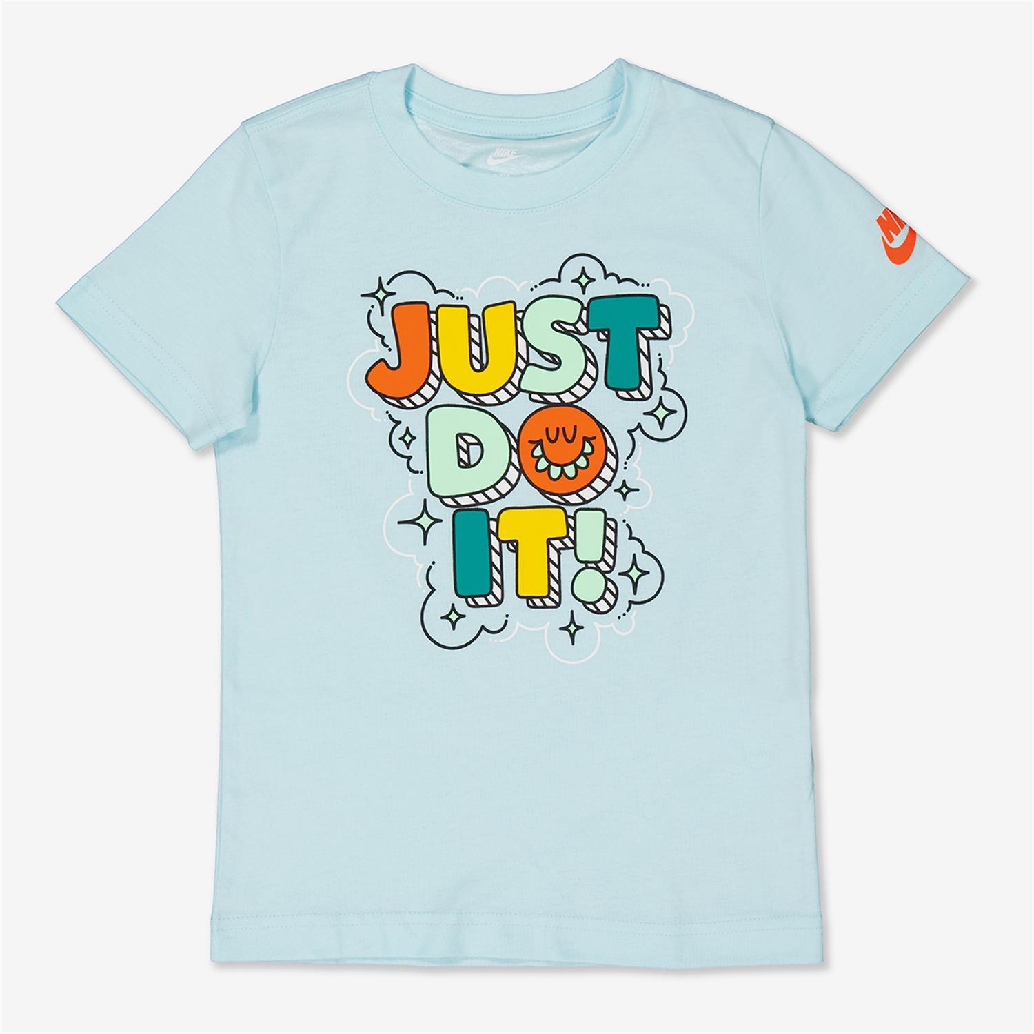Camiseta Nike - Azul - Camiseta Niño talla 6/7