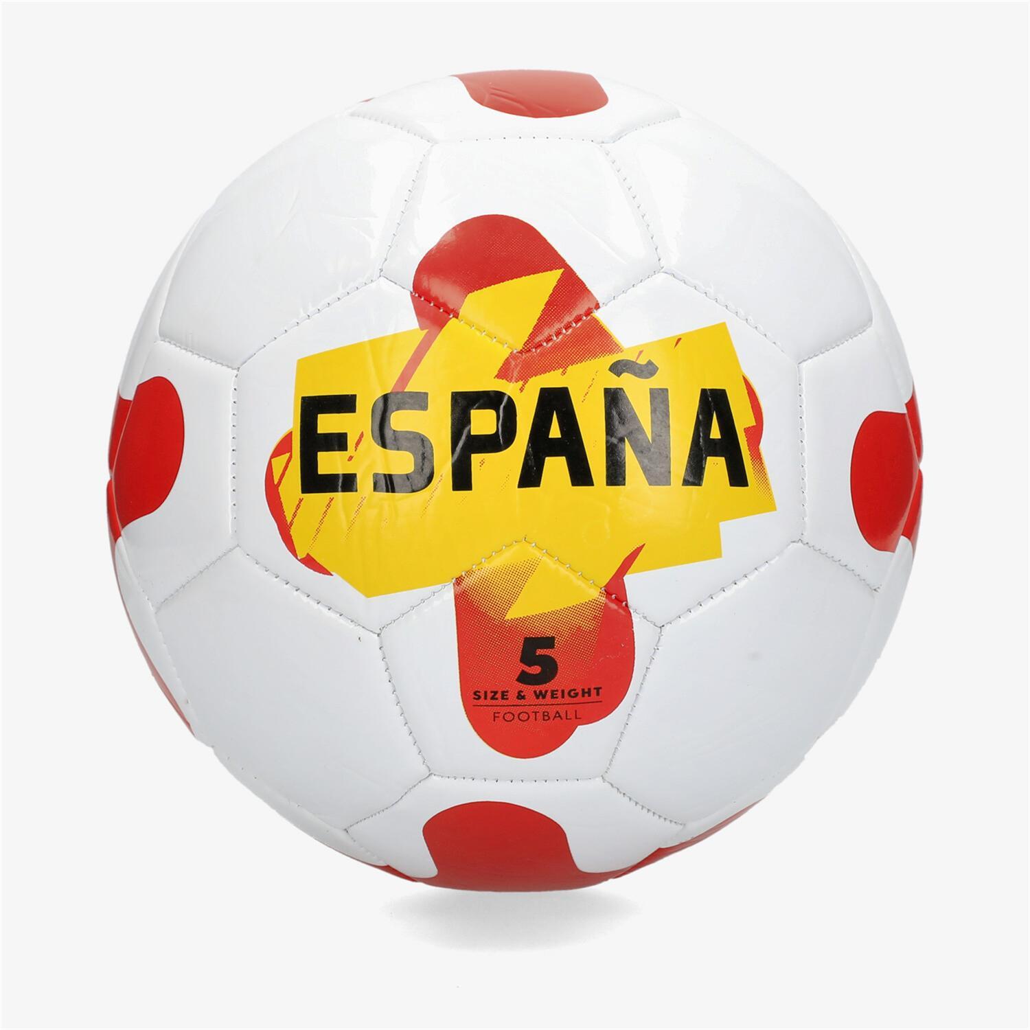 Balón Team Quest España - Rojo - Balón Fútbol talla 5