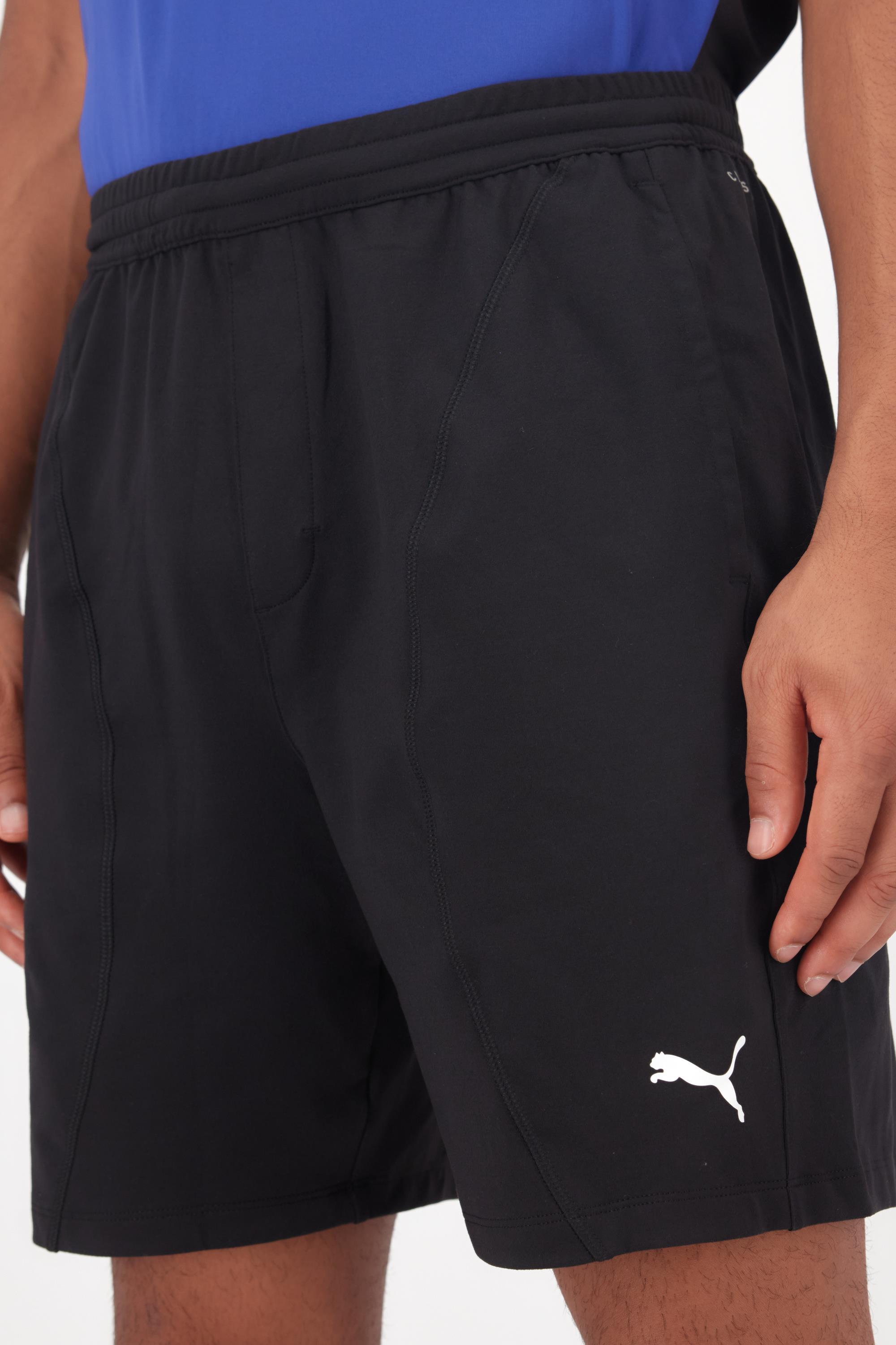 Ki Training - Negro - Pantalón Corto Running Hombre talla