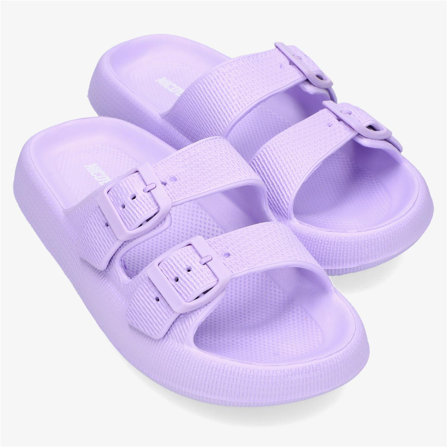 Nicoboco Golata - Malva - Chanclas Hebilla Mujer talla 41