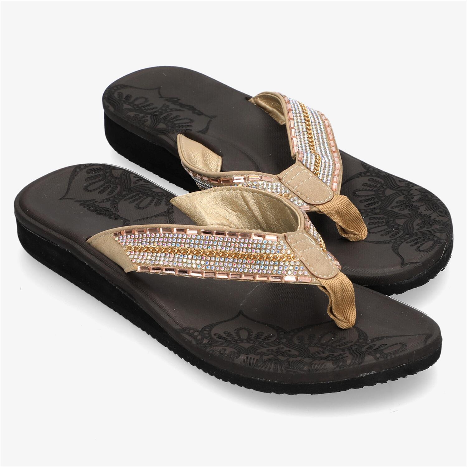 Nicoboco Yoria - Marrón - Chanclas Dedo Mujer talla 39