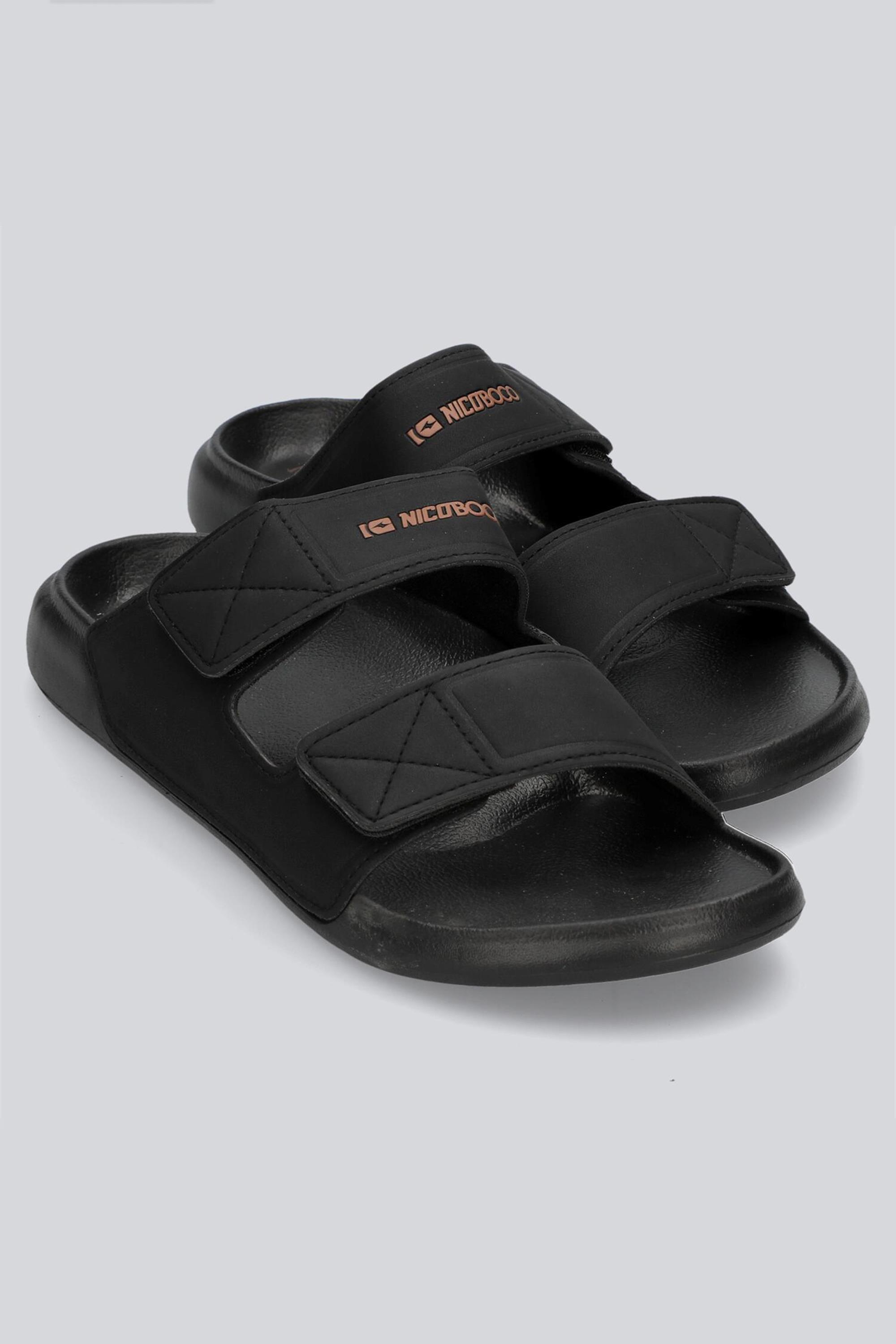 Tester - Negro - Chanclas Velcro Hombre