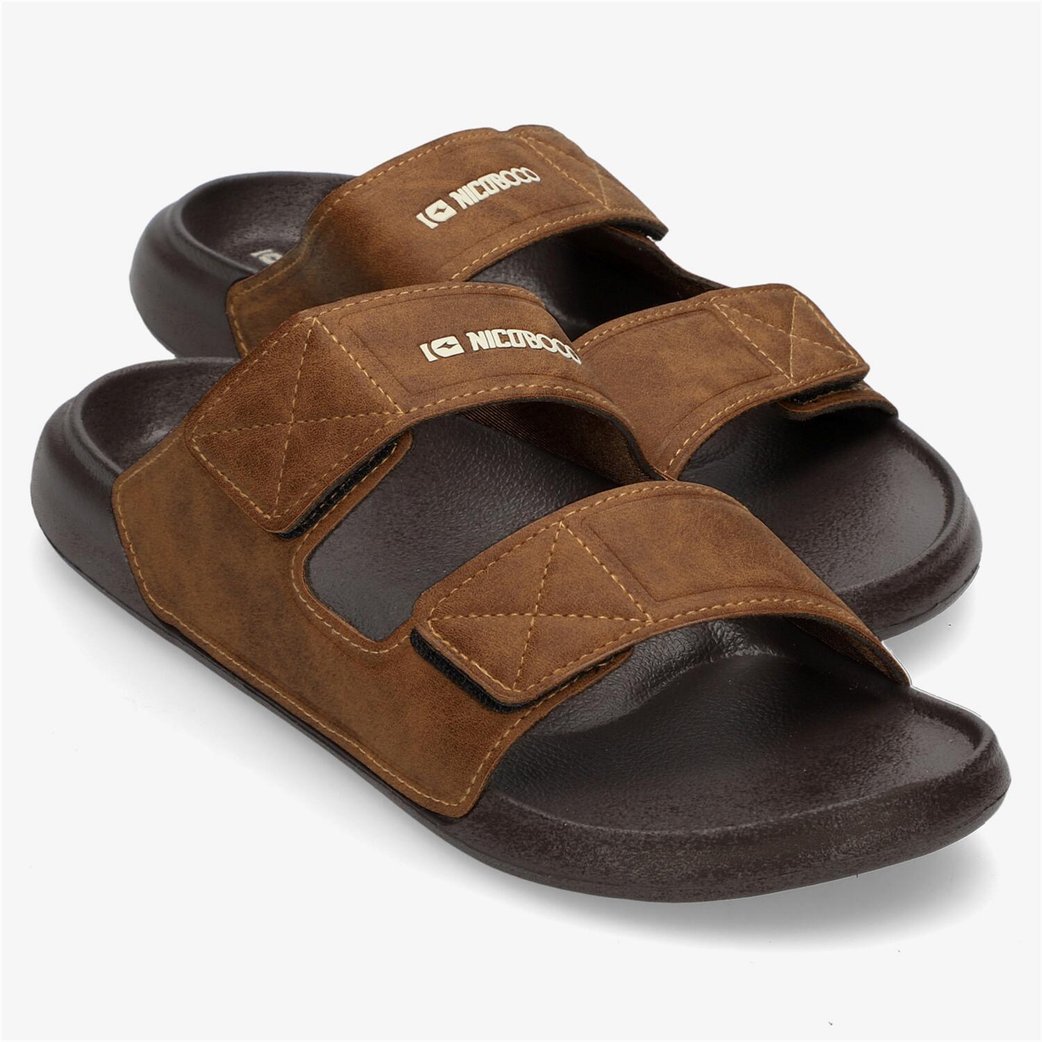 Nicoboco Tester - Negro - Chanclas Velcro Hombre talla 45