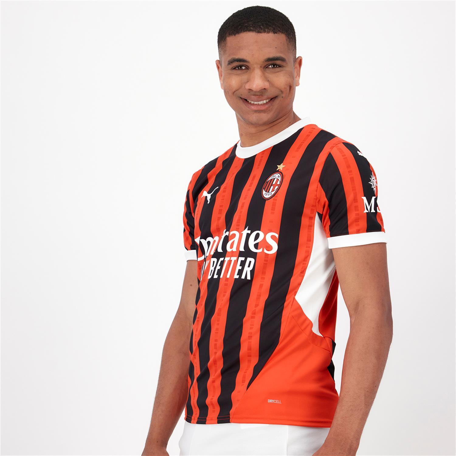 Camiseta AC Milan 1ª Equipación - Rojo - Fútbol Hombre MKP talla
