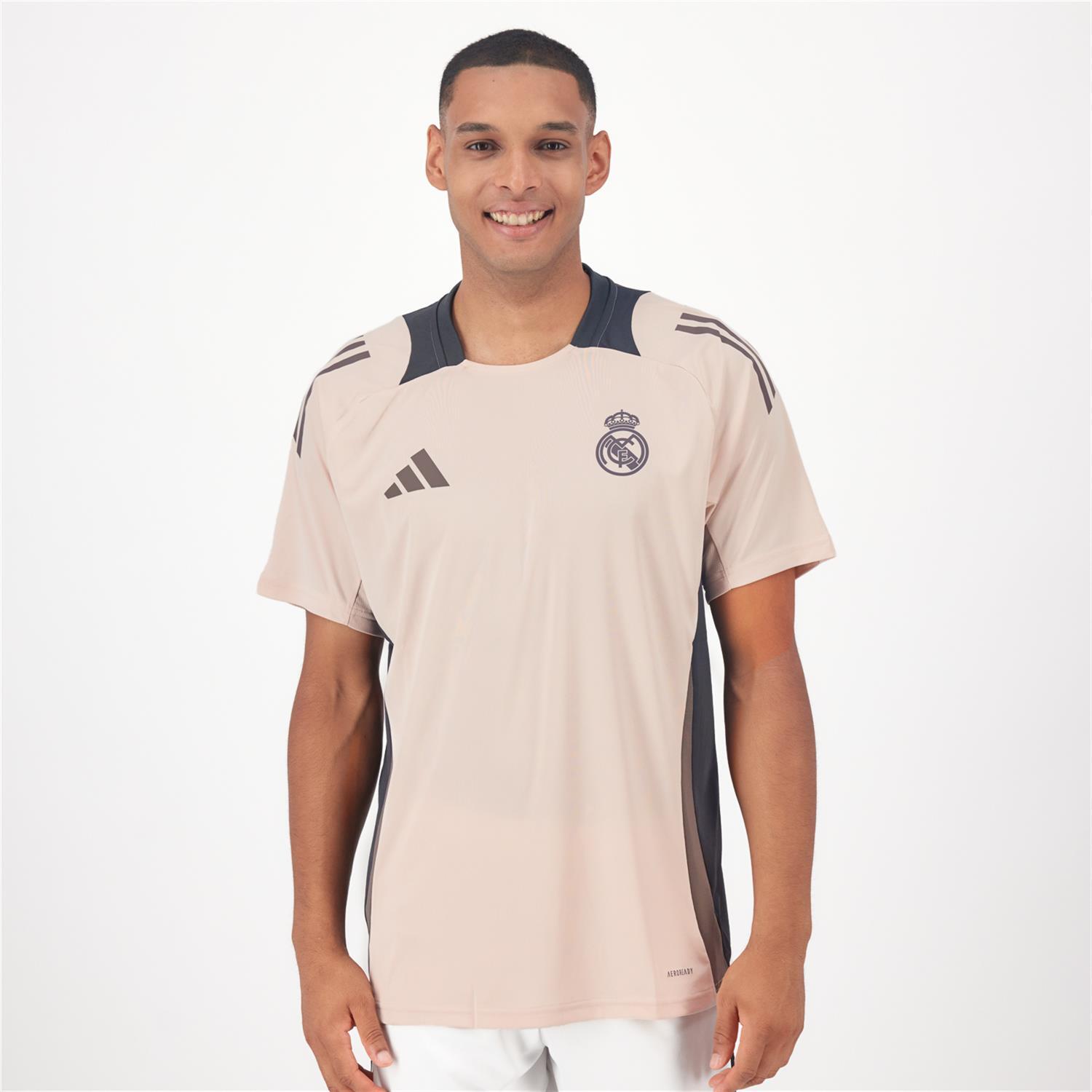 Camiseta R. Madrid Ent 24/25 - Gris - Fútbol Hombre talla XL