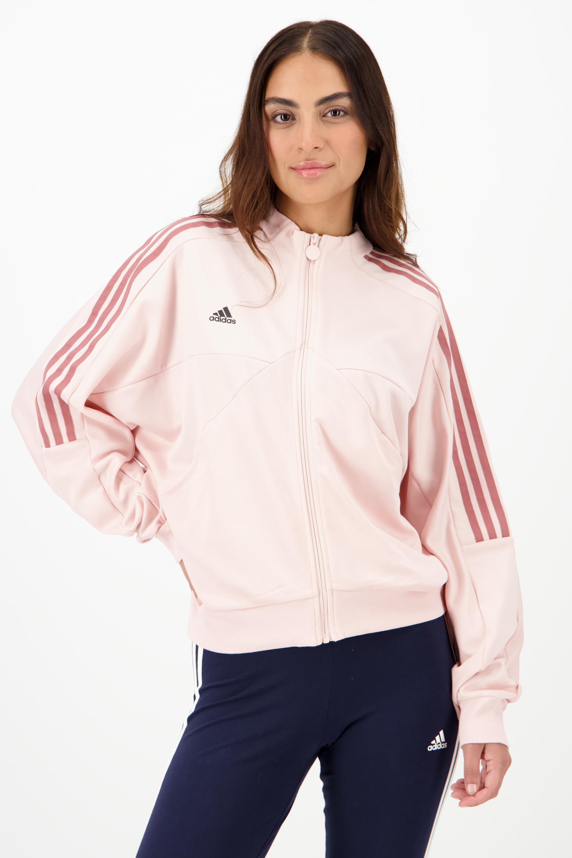 adidas Tiro Rosa Sudadera Cremallera Mujer Sprinter