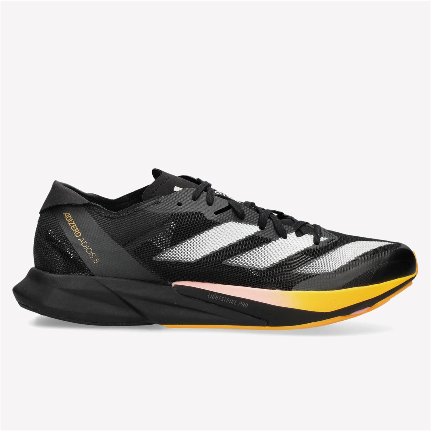 adidas Adizero Adios 8 - Preto - Sapatilhas Running Homem tamanho 42.5